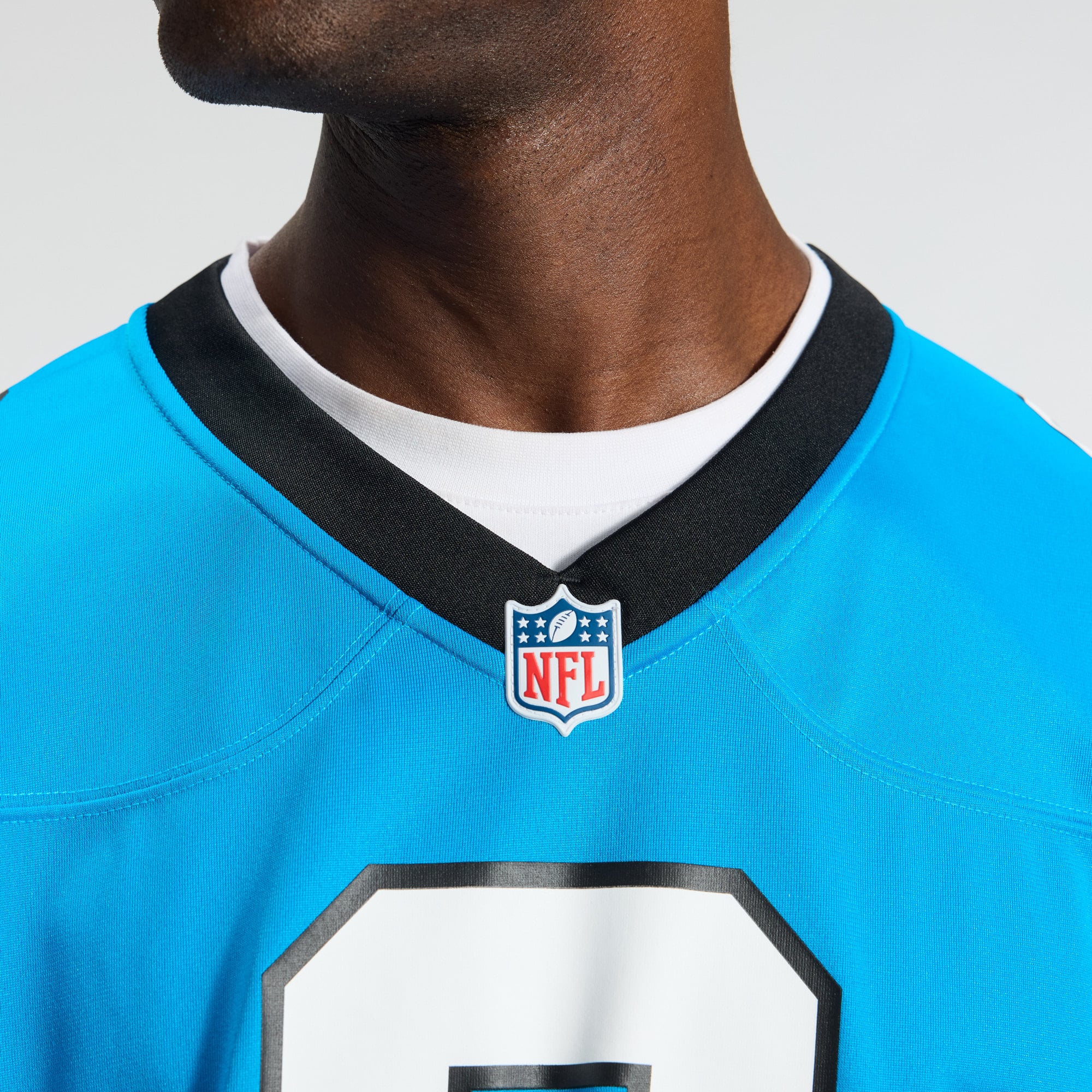 Jaycee Horn Carolina Panthers Alternate Game Jersey - Blue - Image 10