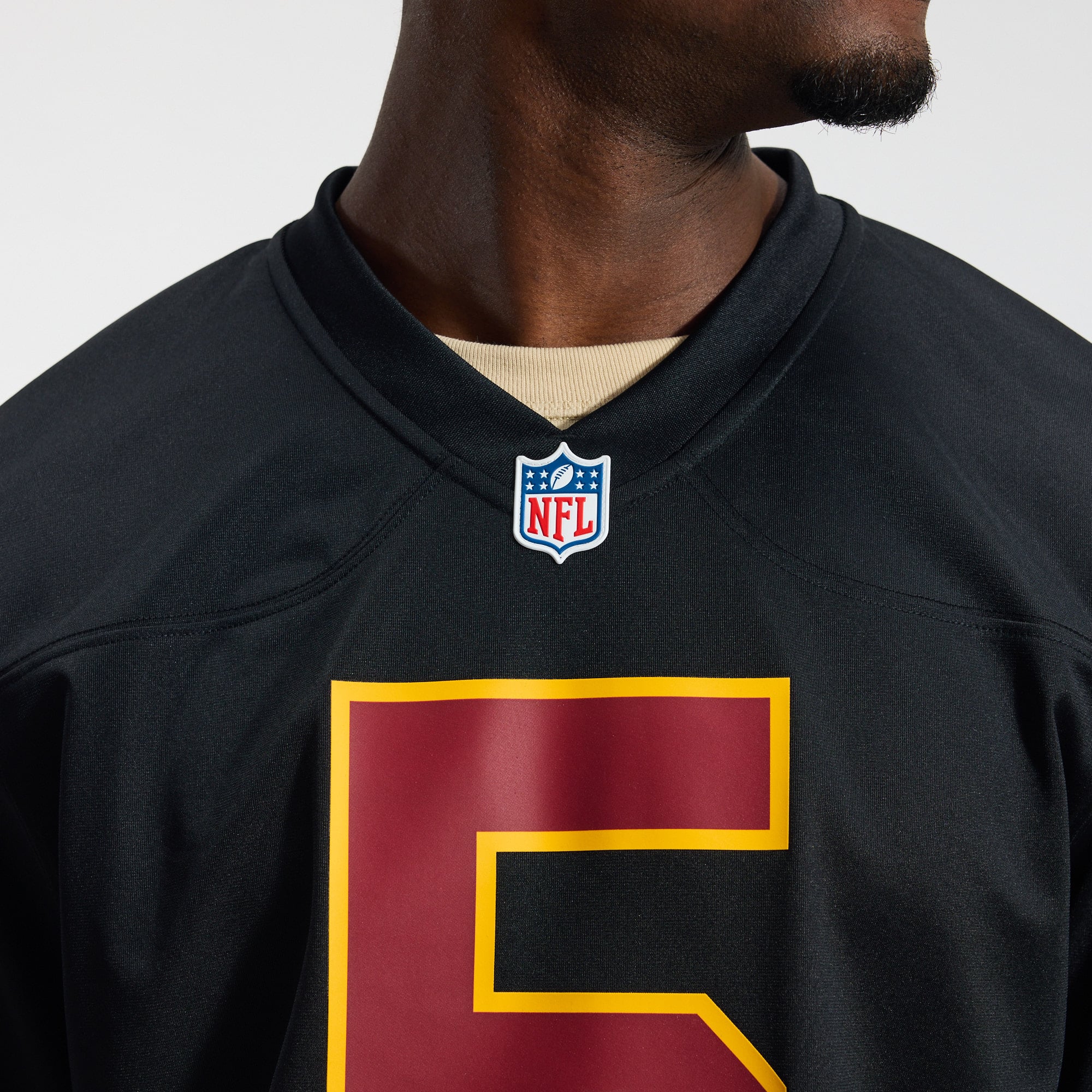 Jayden Daniels Washington Commanders Game Super Bowl Era Jersey - Black - Image 11