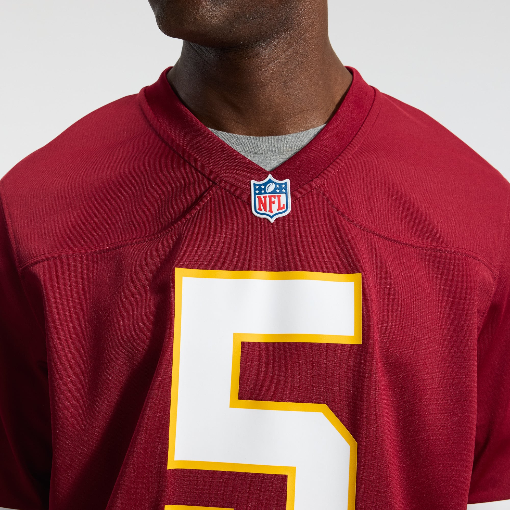 Jayden Daniels Washington Commanders Game Super Bowl Era Jersey - Burgundy - Image 10