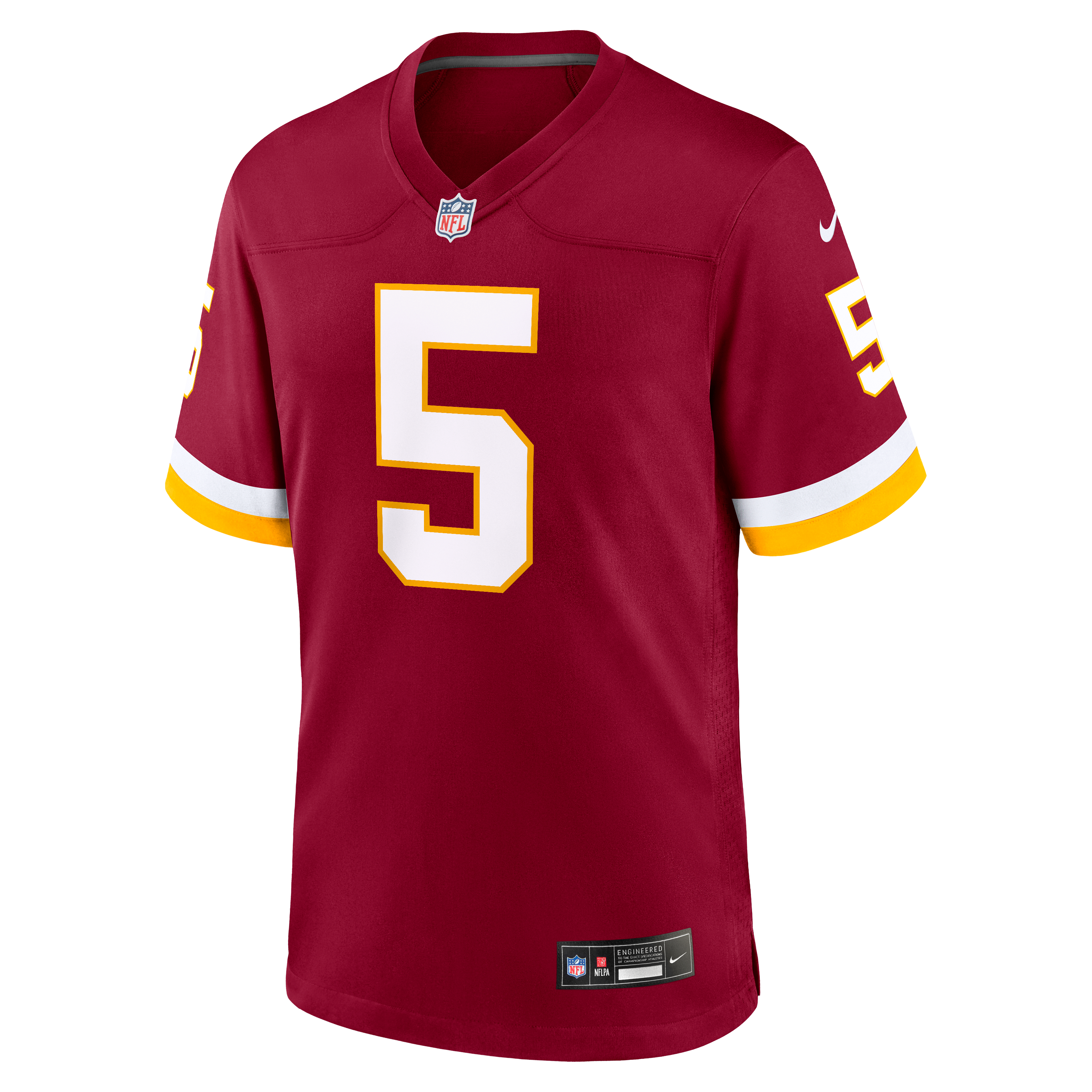 Jayden Daniels Washington Commanders Game Super Bowl Era Jersey - Burgundy - Image 8