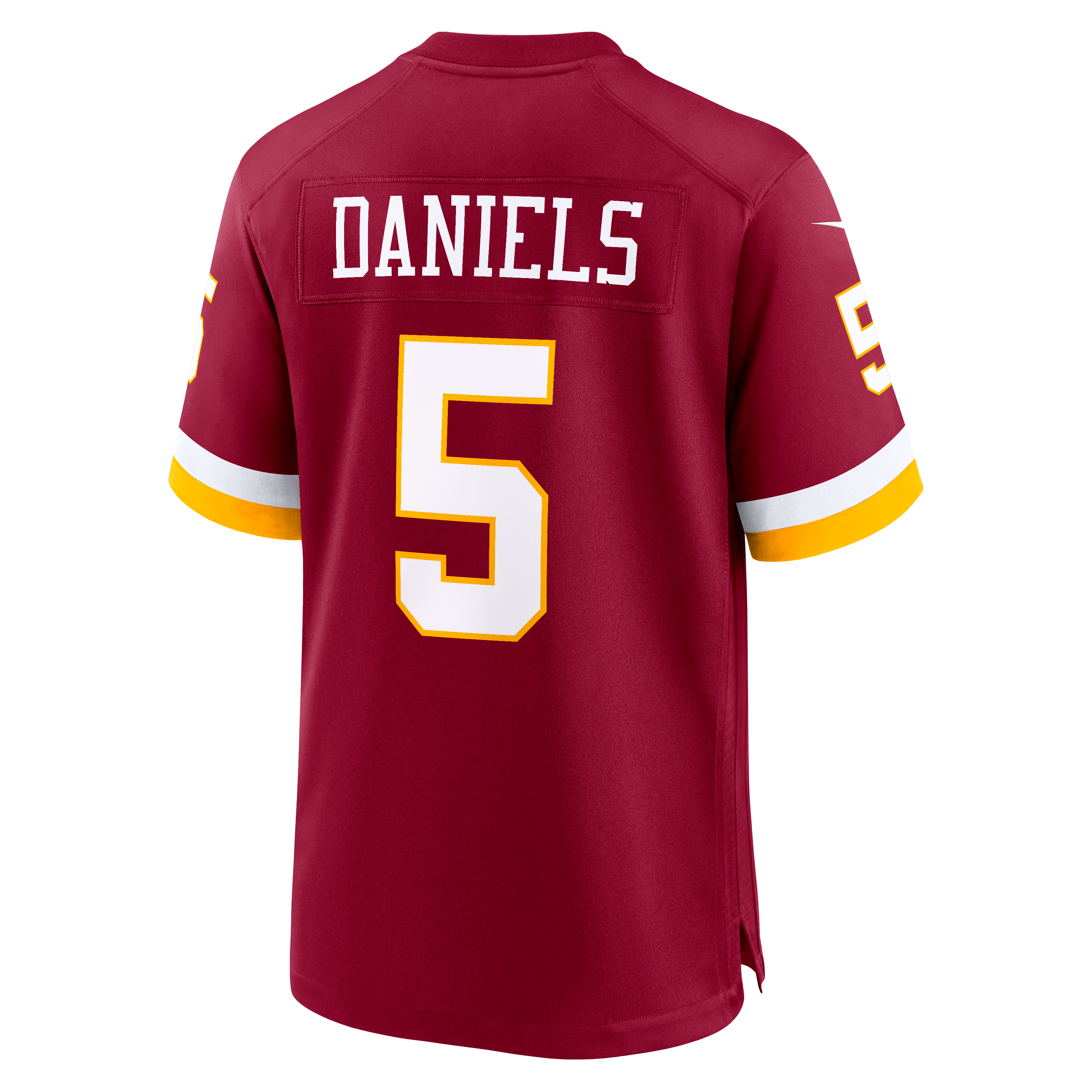 Jayden Daniels Washington Commanders Game Super Bowl Era Jersey - Burgundy - Image 9