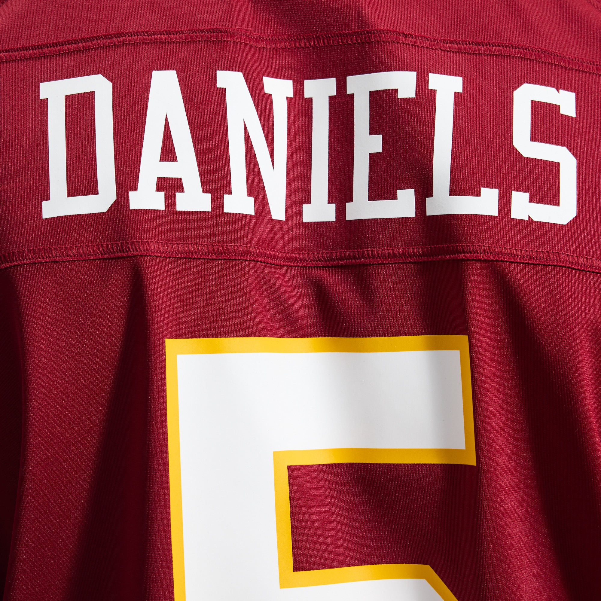 Jayden Daniels Washington Commanders Game Super Bowl Era Jersey - Burgundy - Image 13