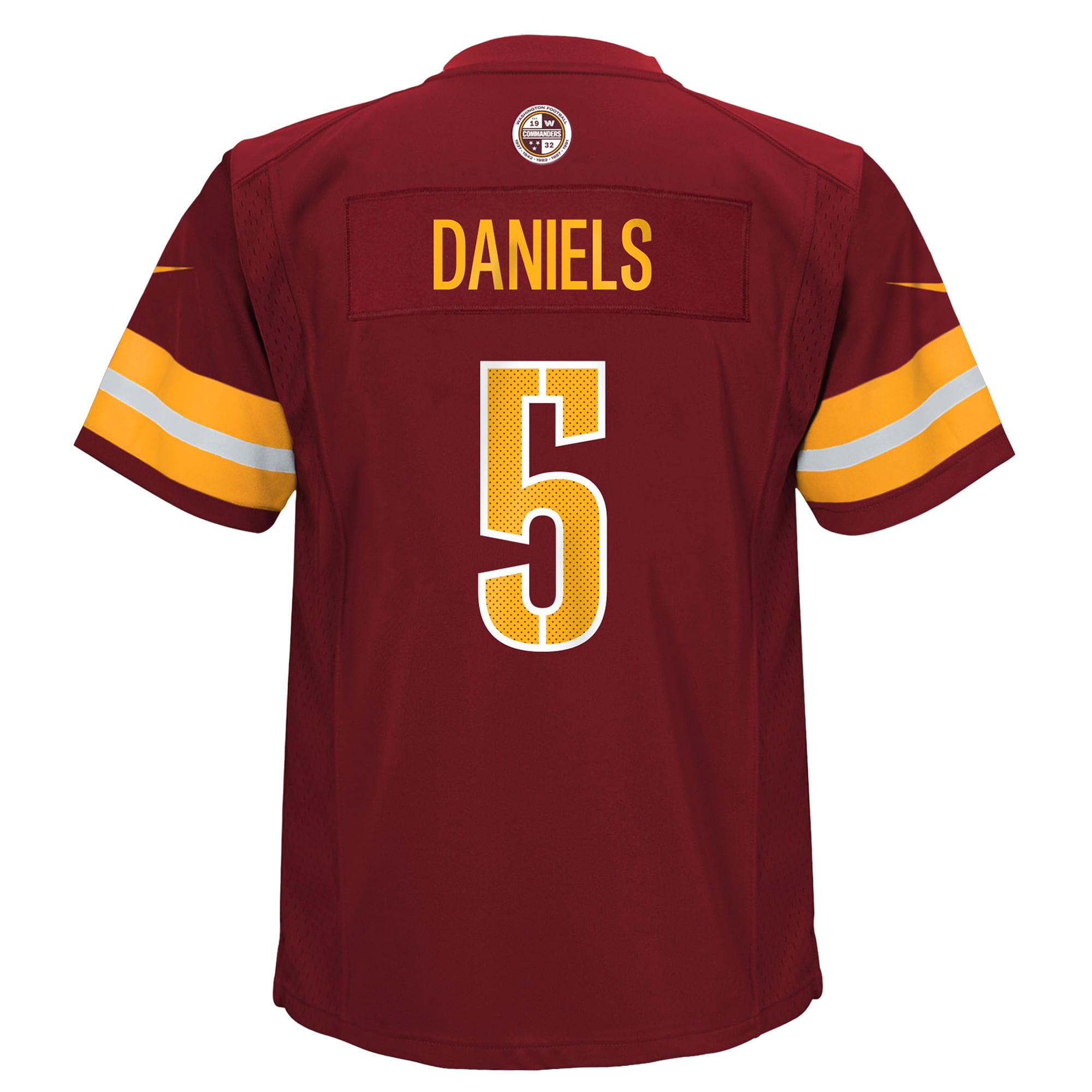 Jayden Daniels Washington Commanders Toddler Alternate Game Jersey - Burgundy - Image 4