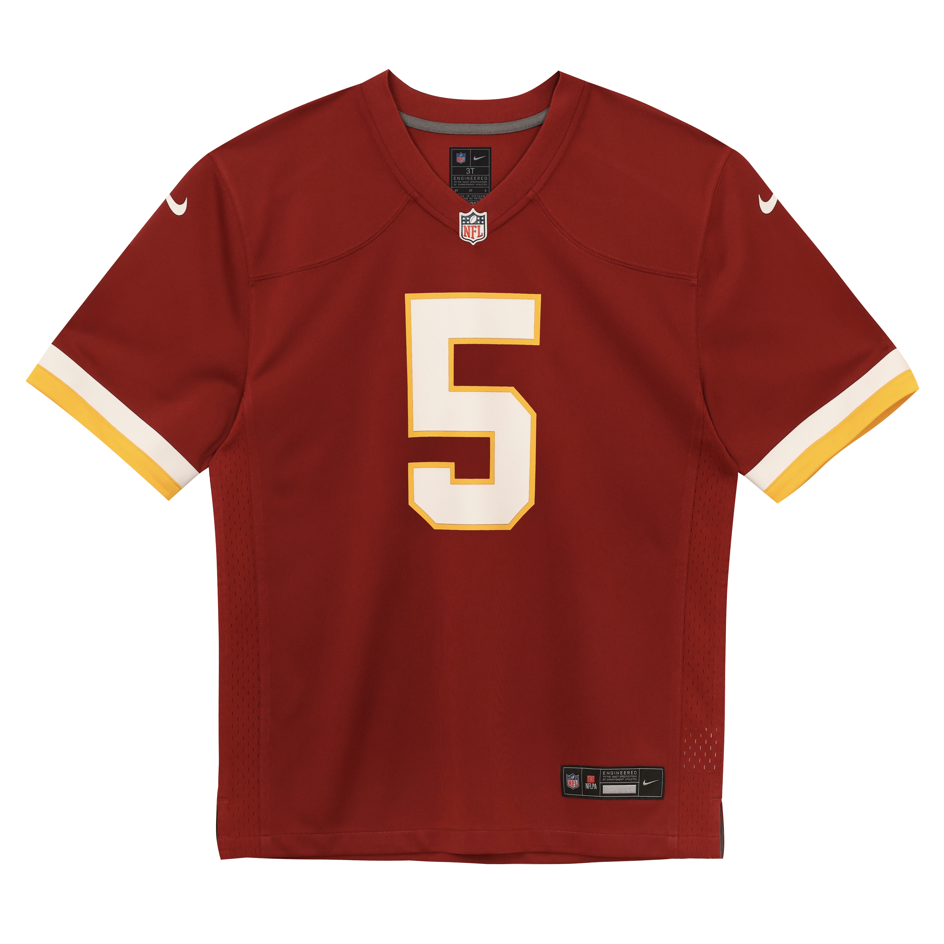 Jayden Daniels Washington Commanders Toddler Team Game Jersey - Burgundy - Image 3