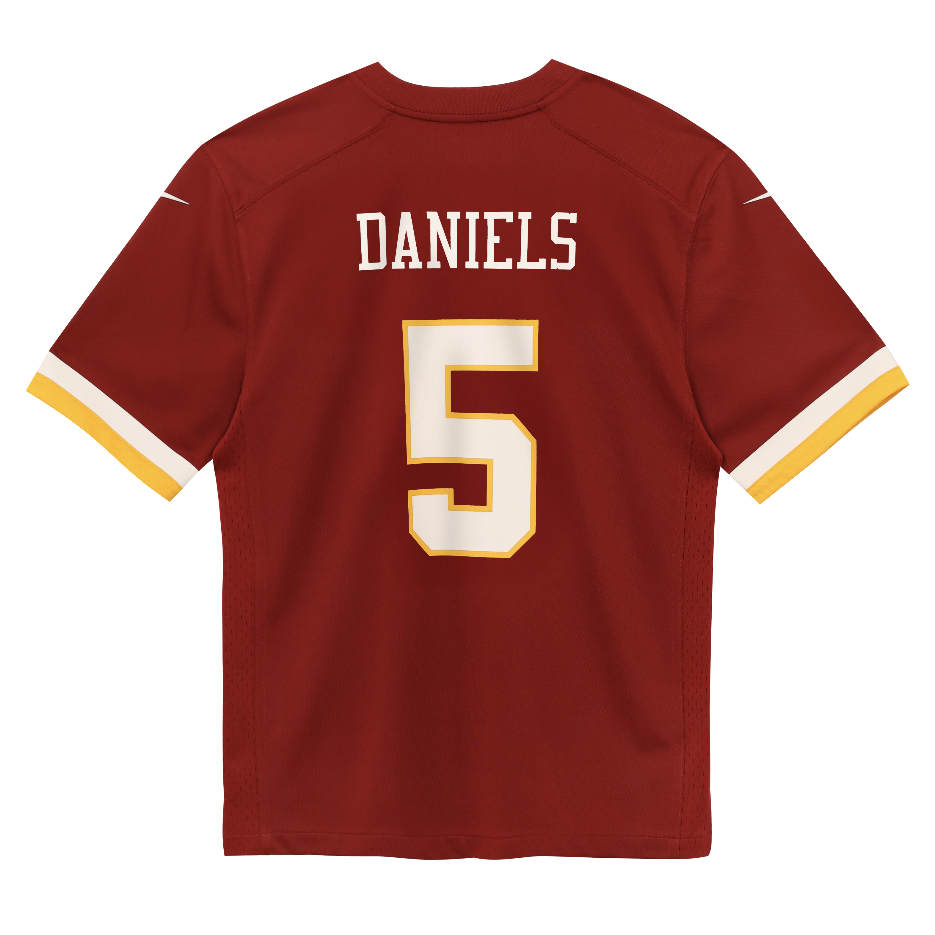 Jayden Daniels Washington Commanders Toddler Team Game Jersey - Burgundy - Image 4