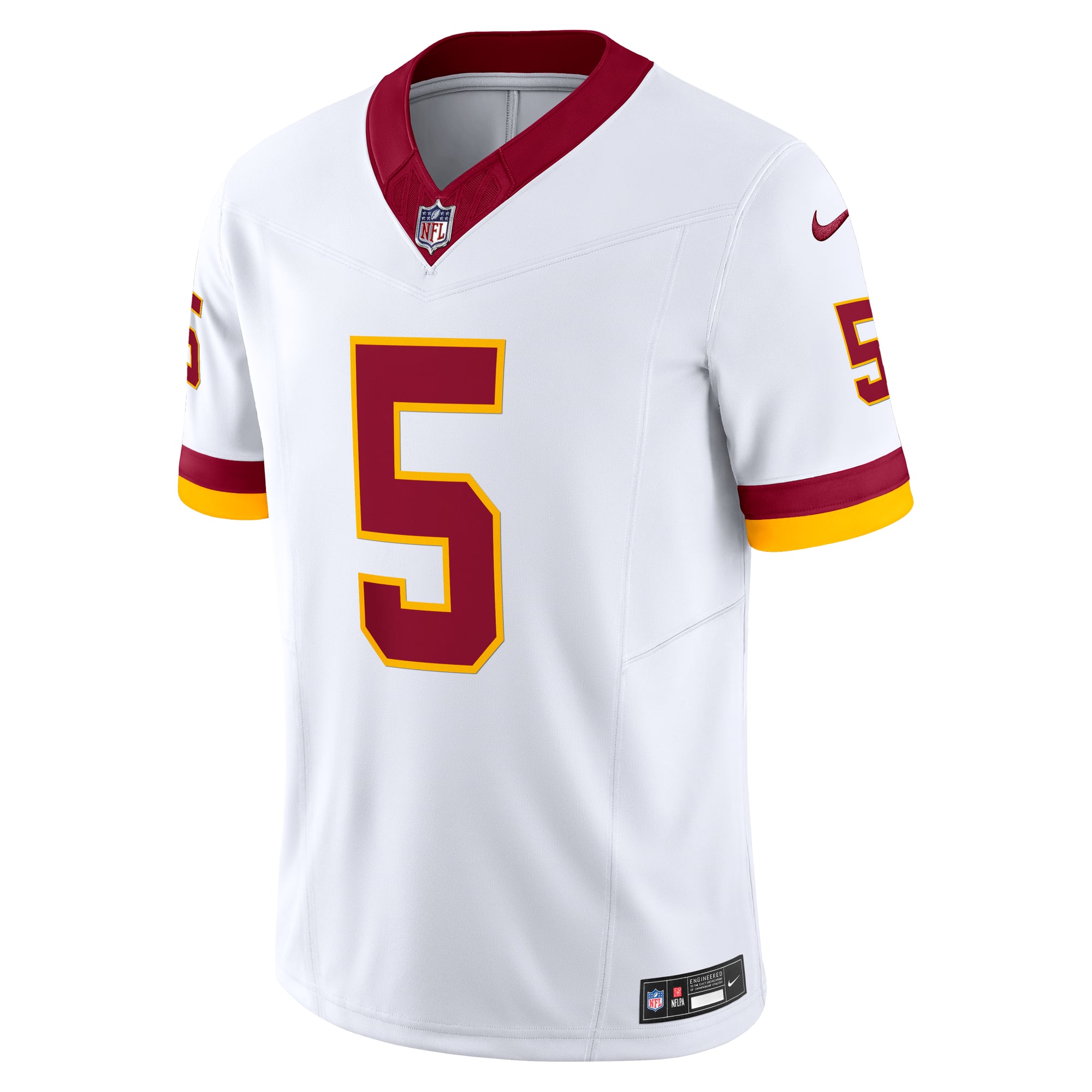 Jayden Daniels Washington Commanders Vapor F.U.S.E. Limited Super Bowl Era Jersey - White - Image 3
