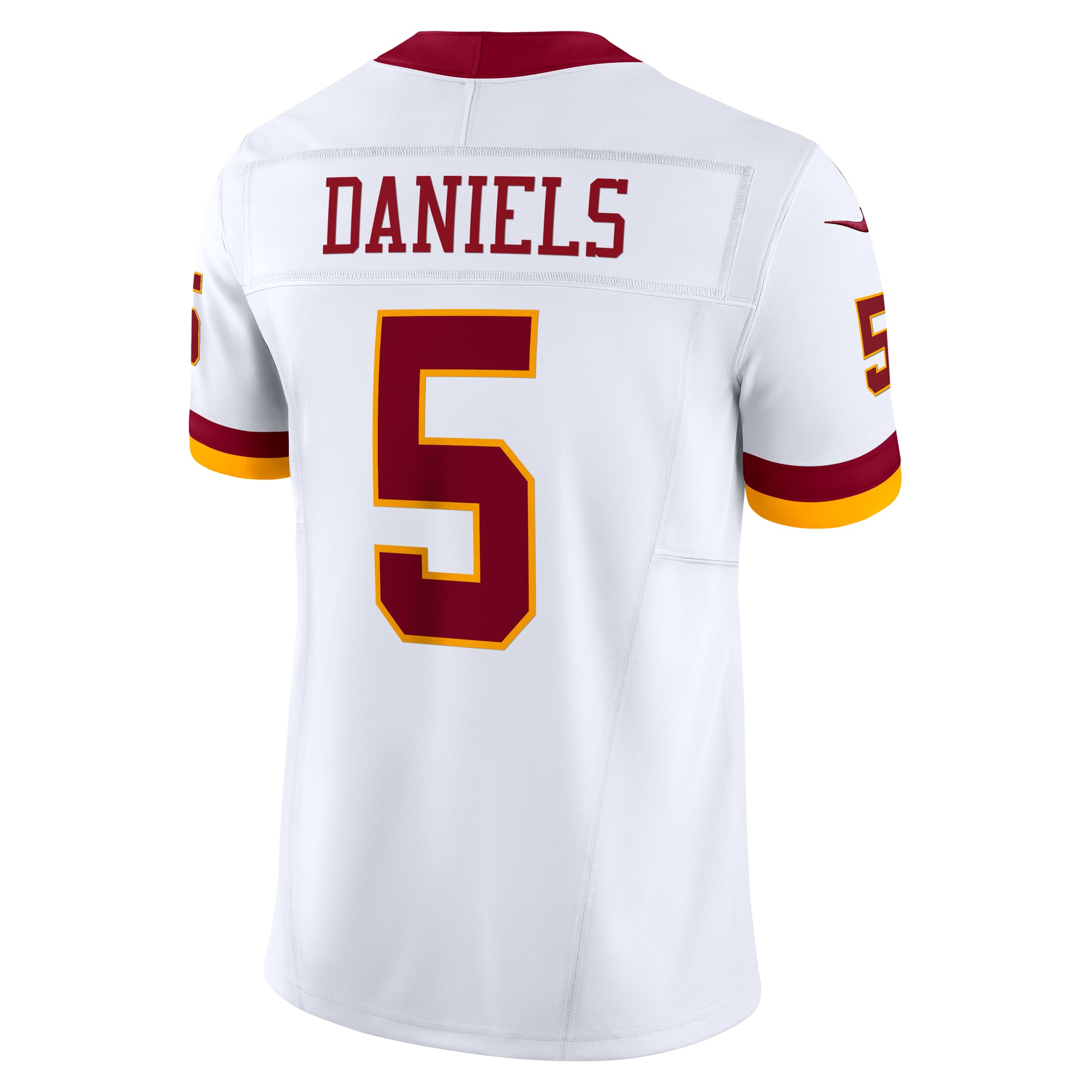Jayden Daniels Washington Commanders Vapor F.U.S.E. Limited Super Bowl Era Jersey - White - Image 4