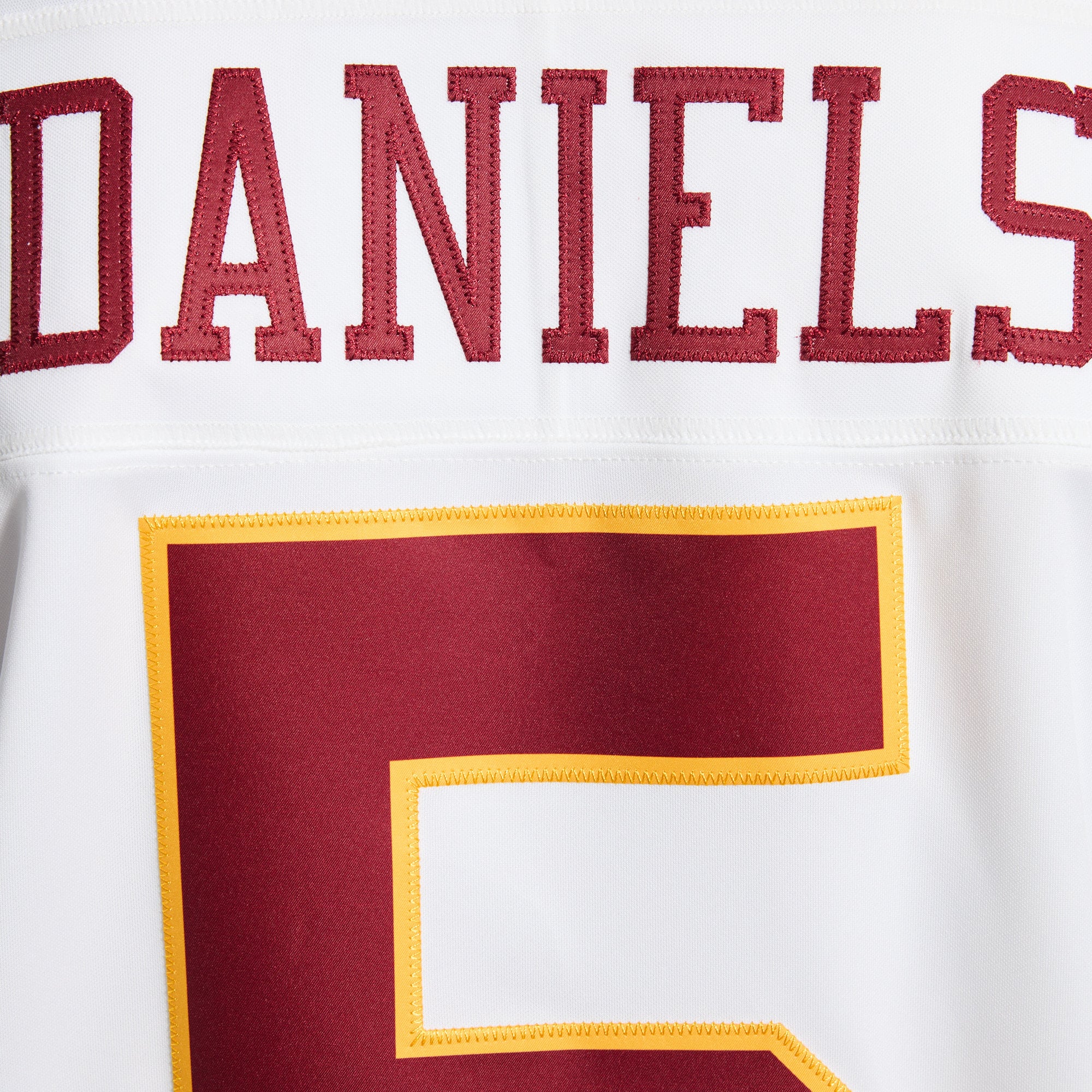 Jayden Daniels Washington Commanders Vapor F.U.S.E. Stitched Limited Jersey - White - Image 14