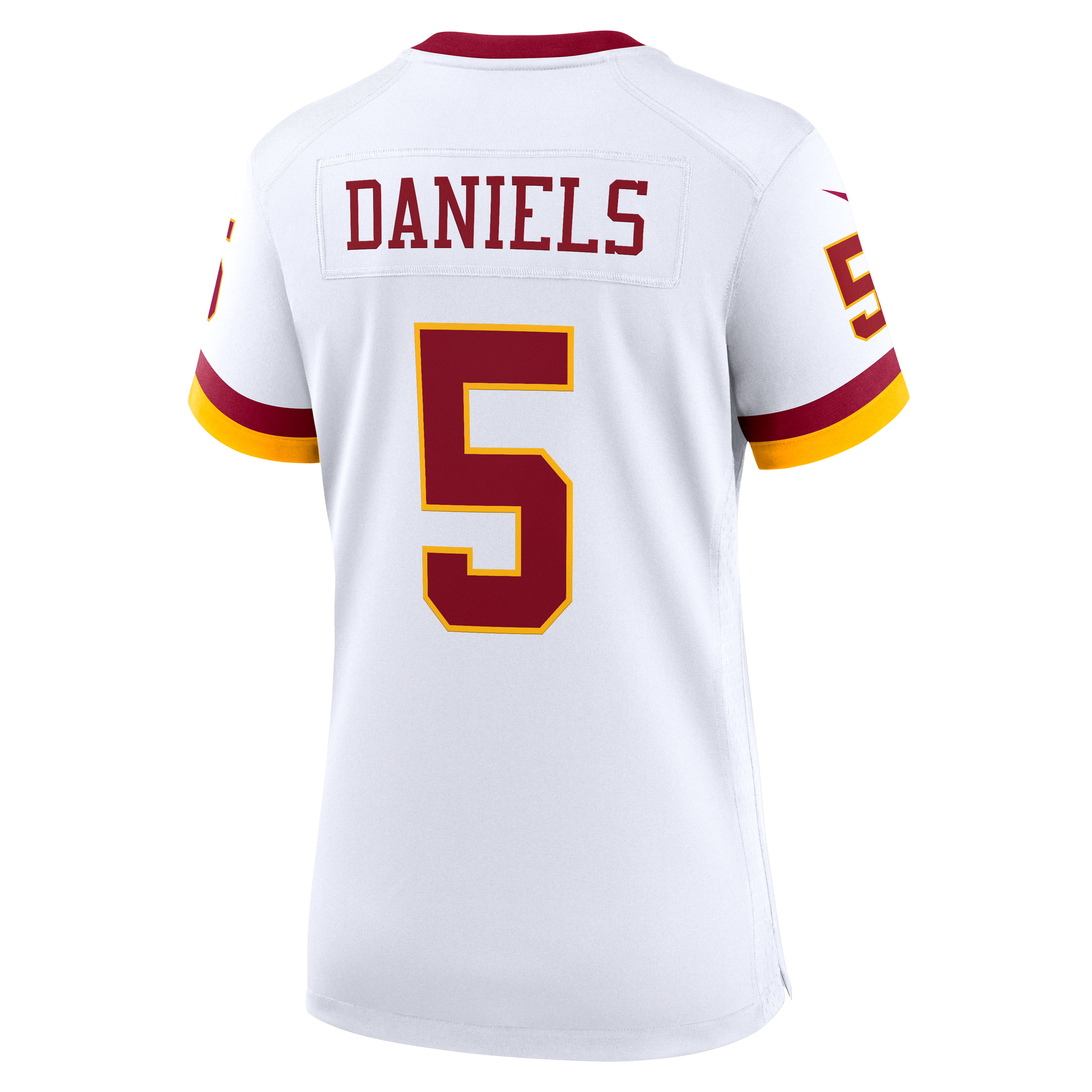 Jayden Daniels Washington Commanders Women's Game Jersey - White - Image 9