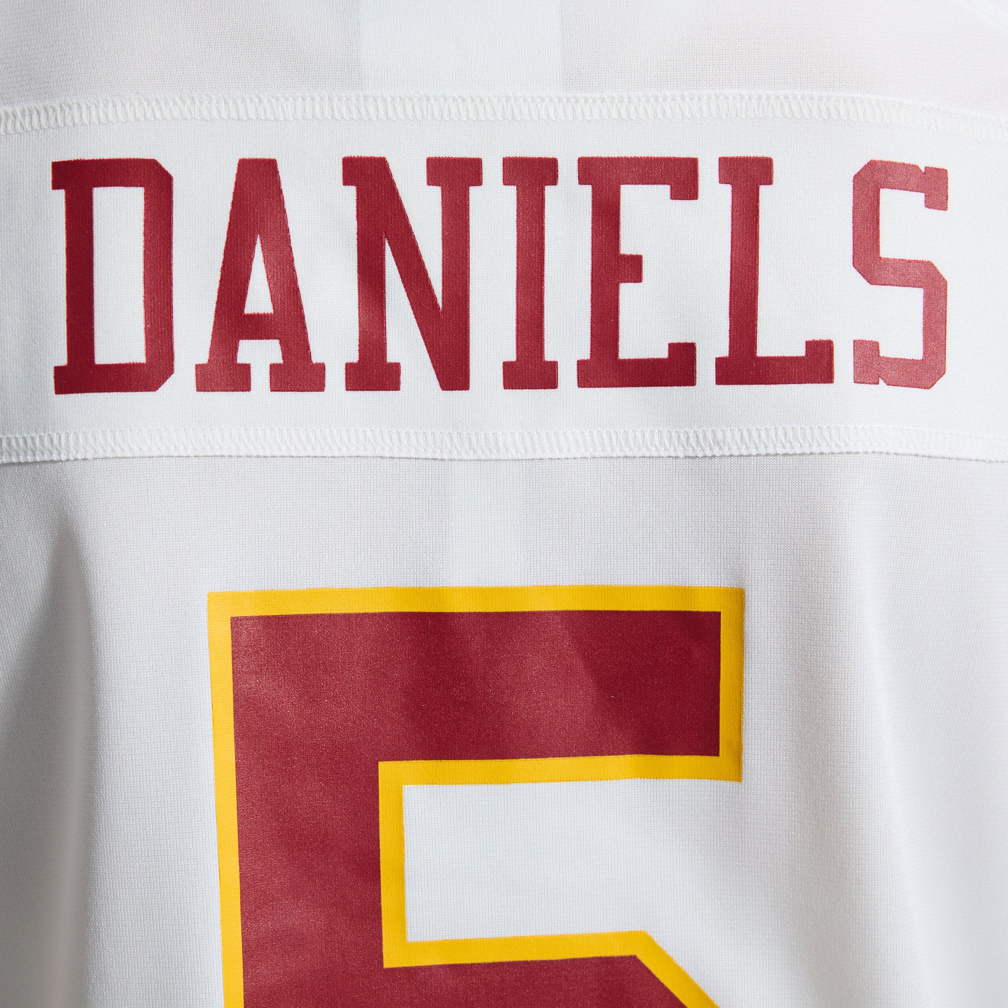 Jayden Daniels Washington Commanders Women's Game Jersey - White - Image 13