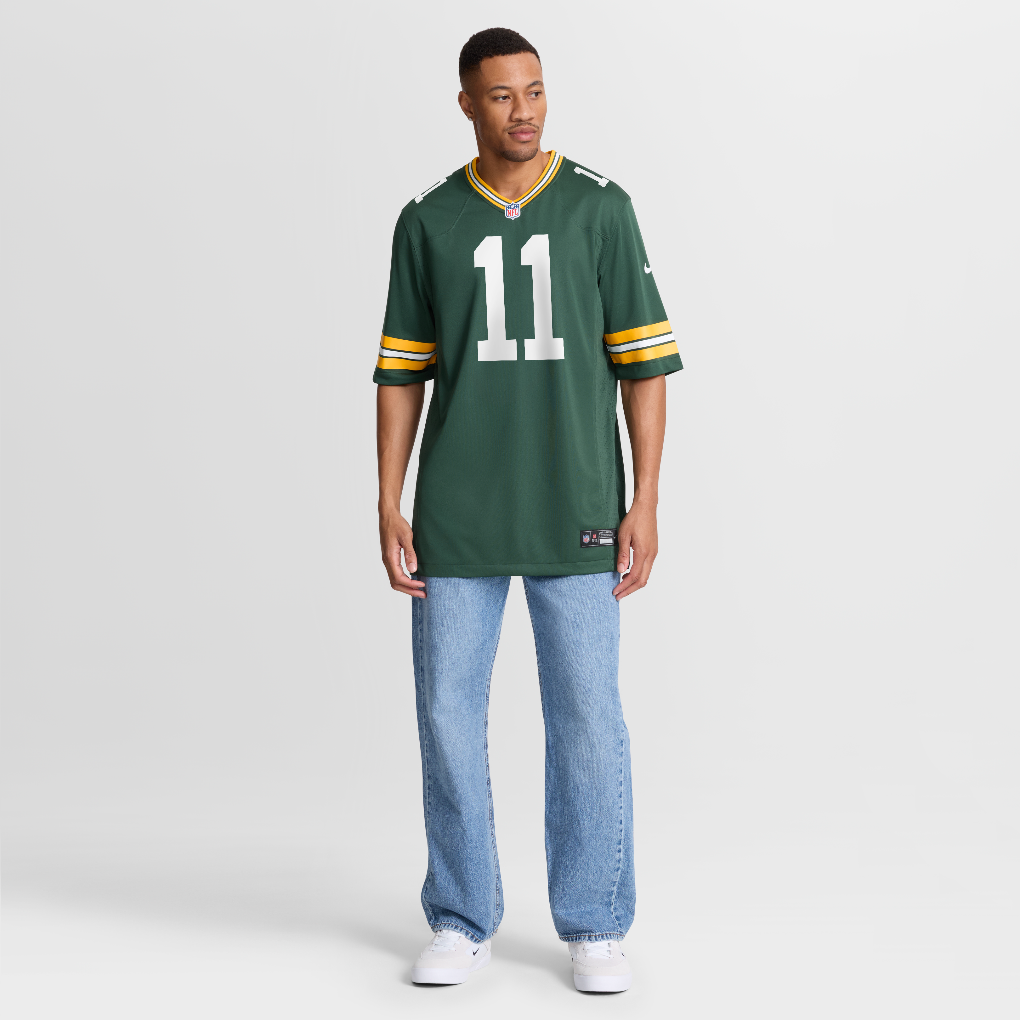 Jayden Reed Green Bay Packers Game Jersey - Green - Image 8