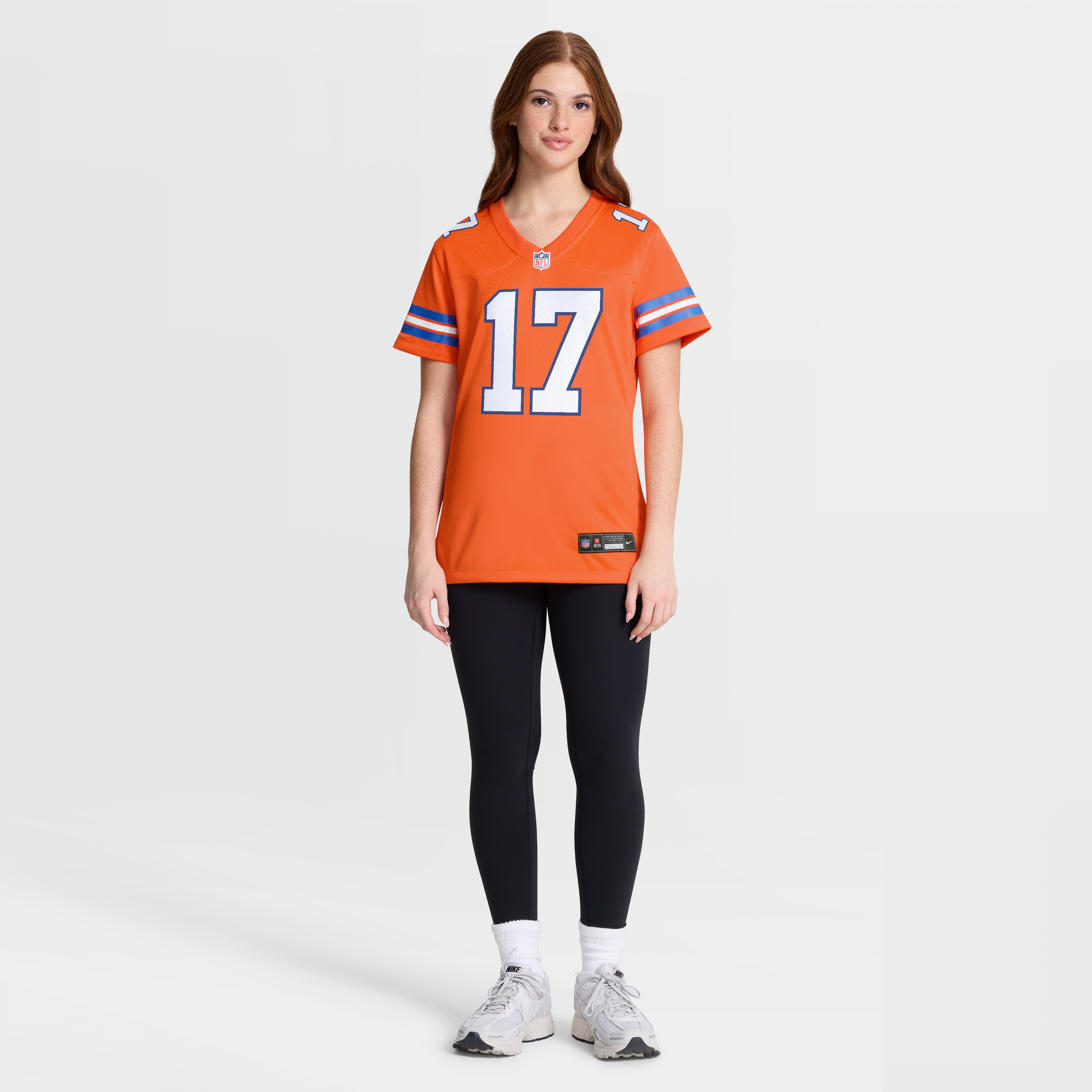 Jaylen Waddle Denver Broncos Women's Mile High Collection 1977 Throwback Game Jersey - Orange - Image 5