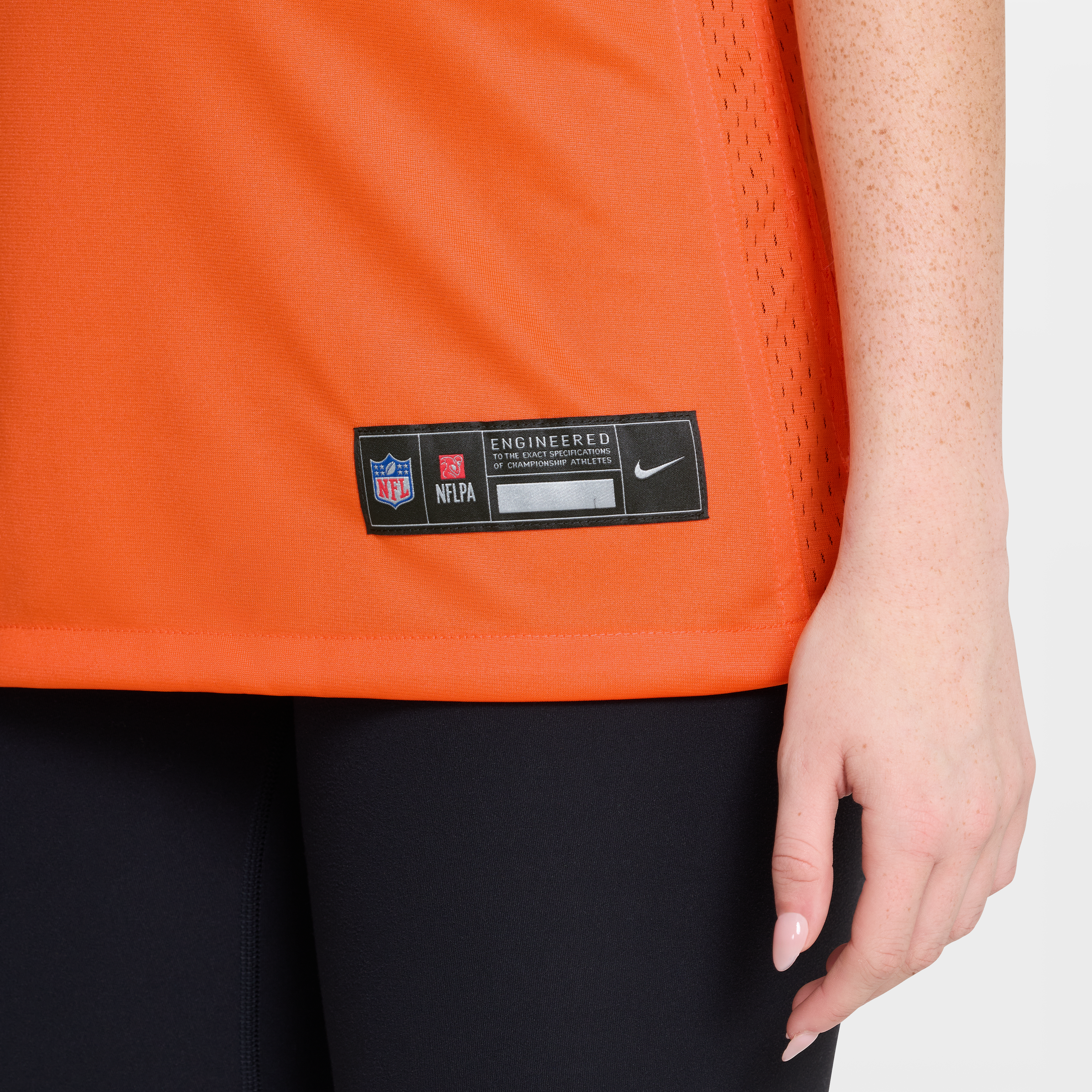 Jaylen Waddle Denver Broncos Women's Mile High Collection 1977 Throwback Game Jersey - Orange - Image 10