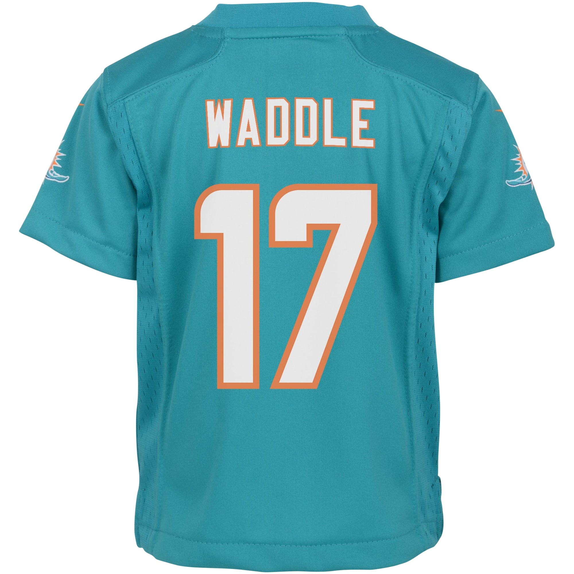 Jaylen Waddle Miami Dolphins Infant Team Player Game Jersey - Aqua - Image 4