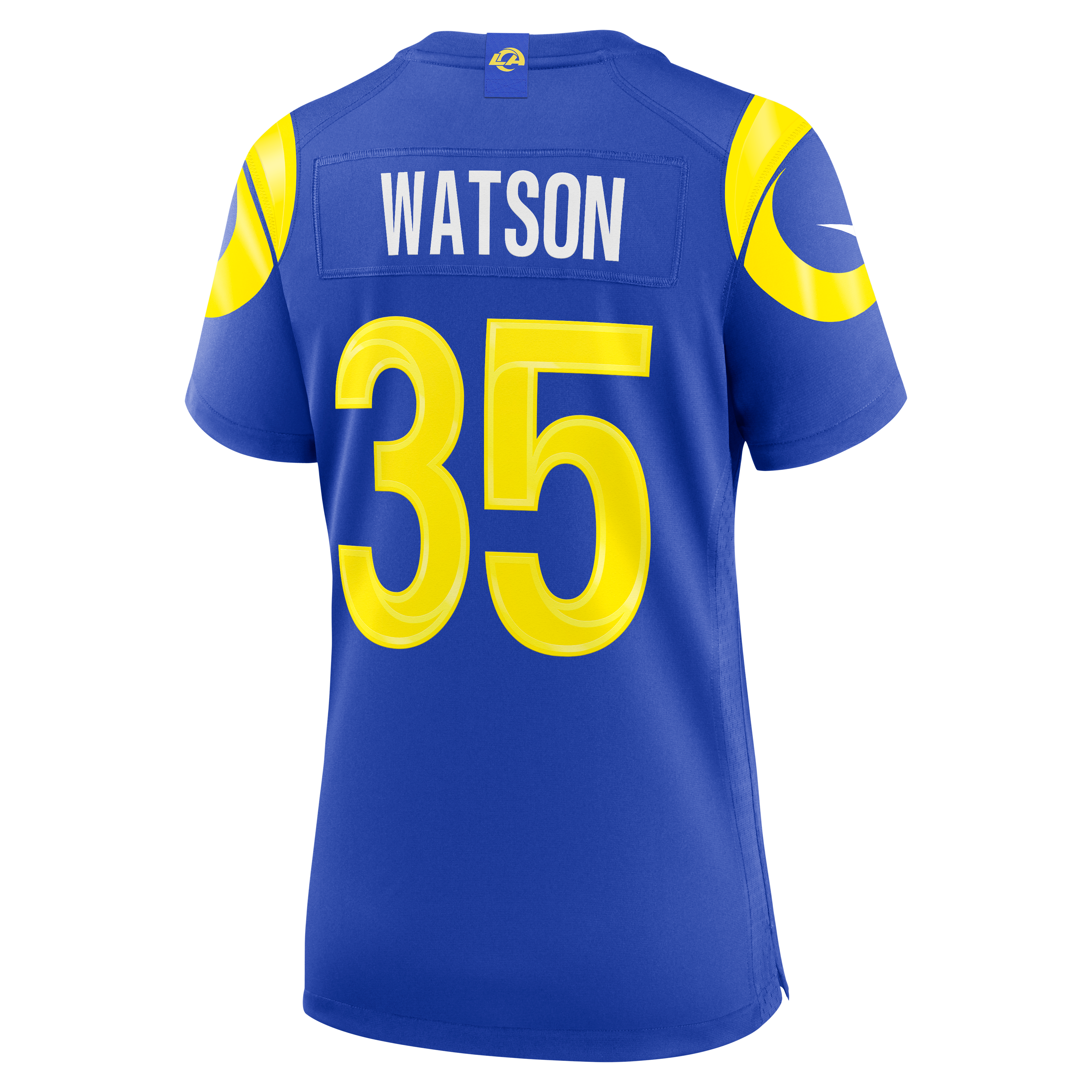 Jaylen Watson Los Angeles Rams Women's Team Game Jersey - Royal - Image 4