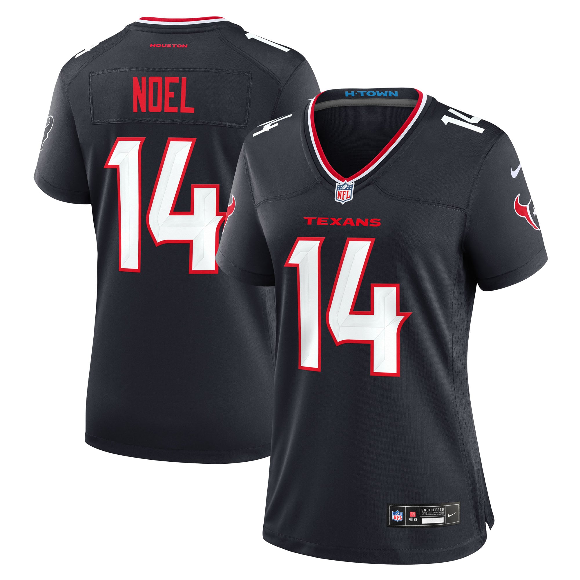 Jaylin Noel Houston Texans Women's Team Game Jersey - Navy - Image 2
