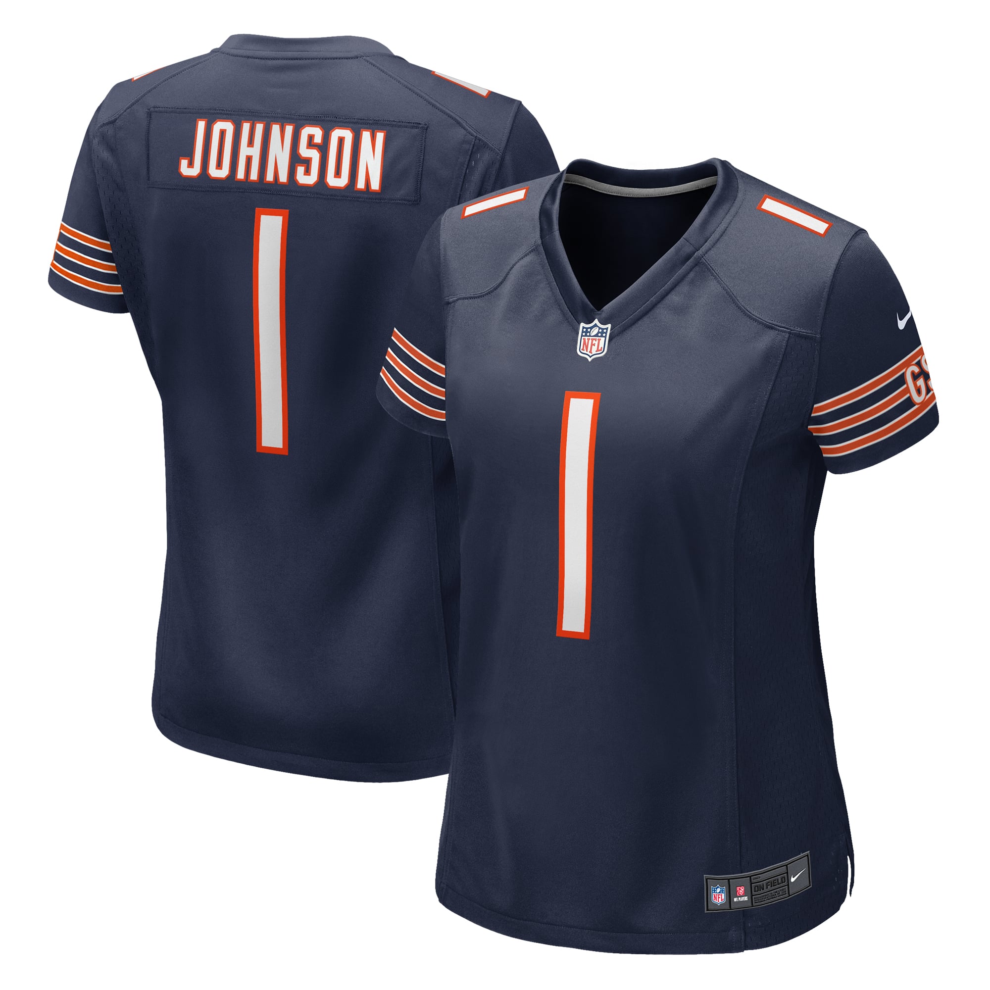 Jaylon Johnson Chicago Bears Women's Game Jersey - Navy