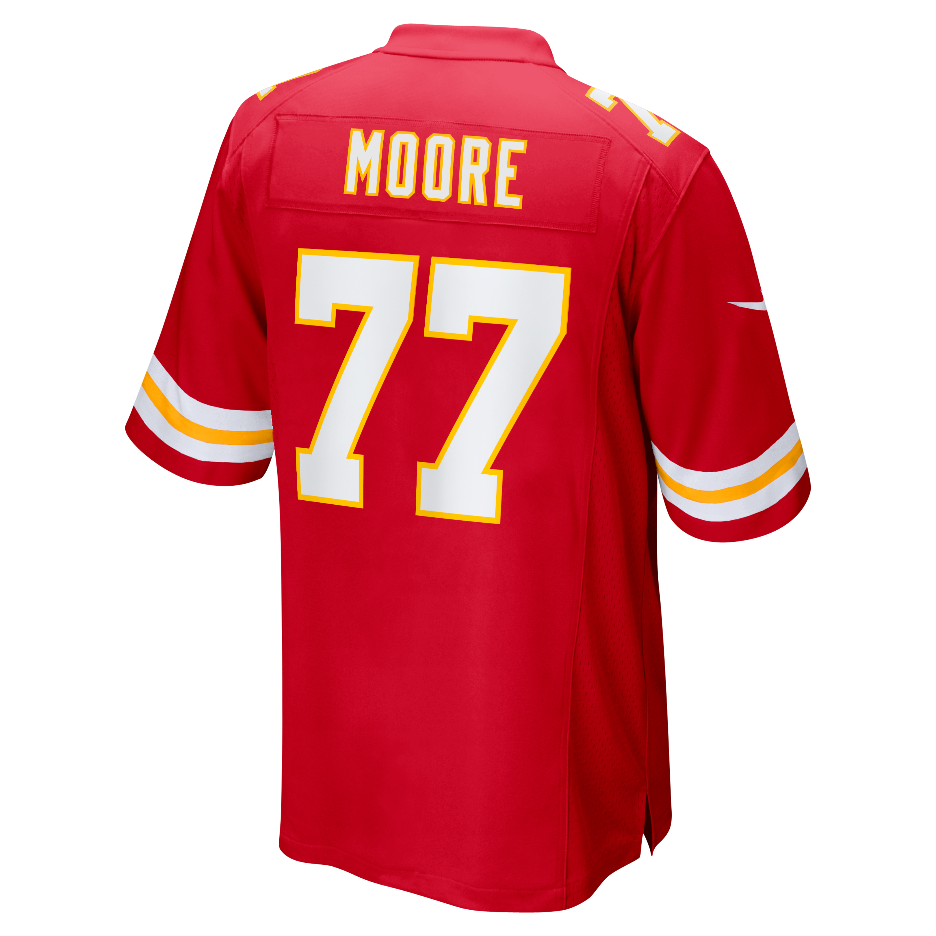 Jaylon Moore Kansas City Chiefs Team Game Jersey - Red - Image 4