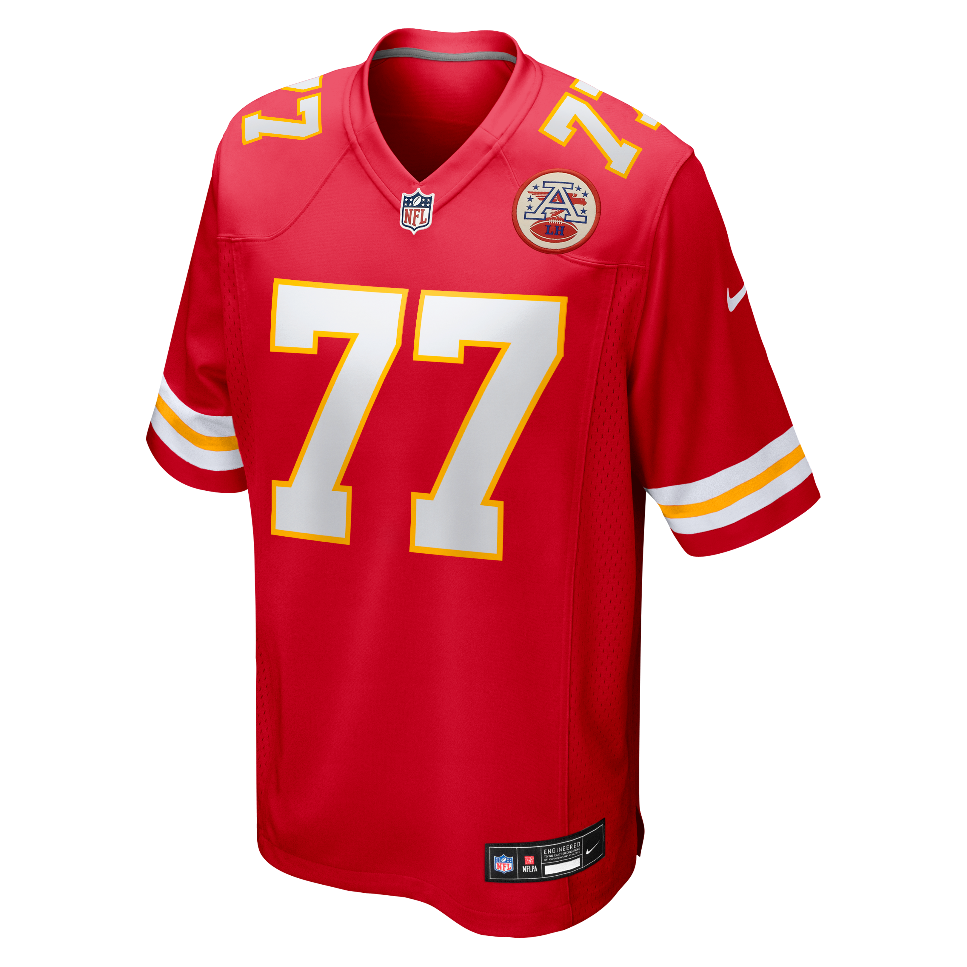 Jaylon Moore Kansas City Chiefs Team Game Jersey - Red - Image 3