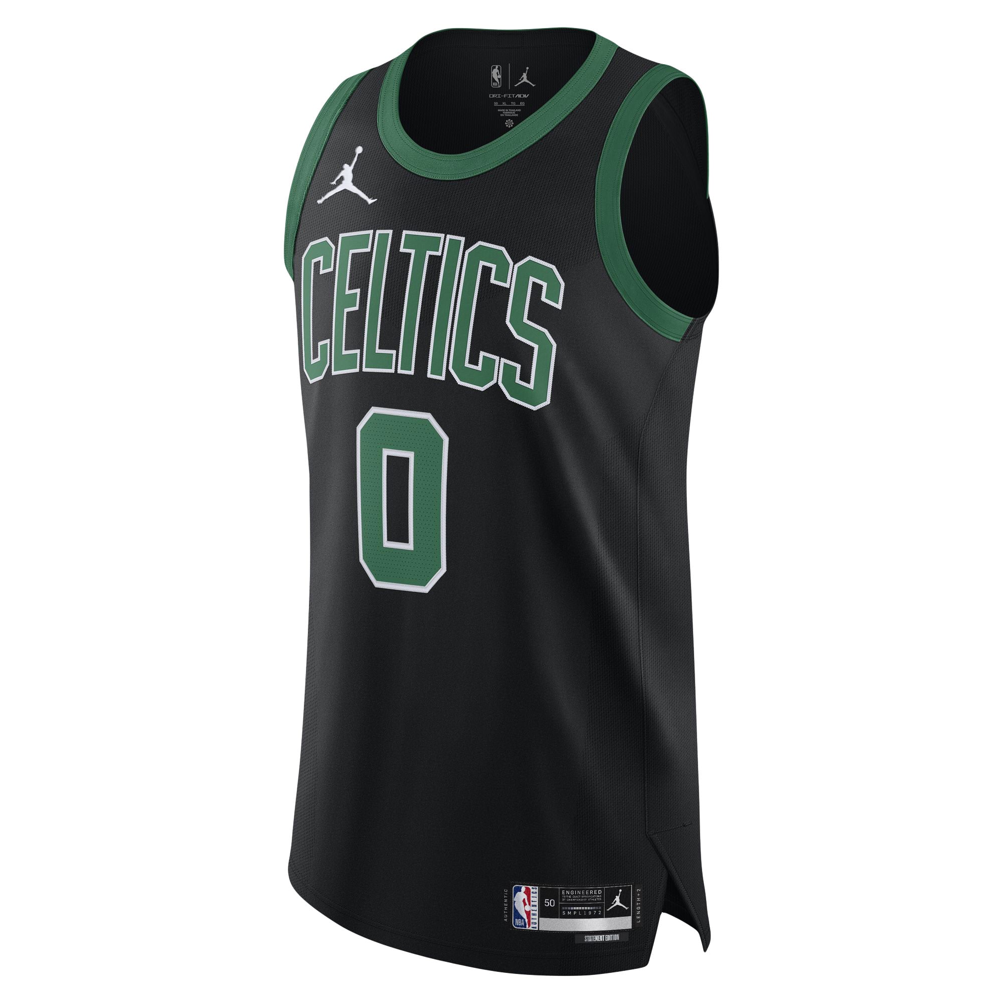 Jayson Tatum Boston Celtics Jordan Brand Player Jersey - Statement Edition - Black - Image 3