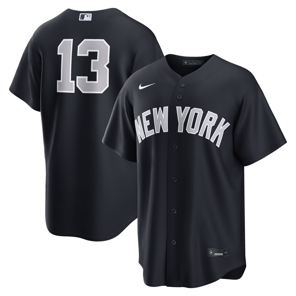 Jazz Chisholm Jr. New York Yankees Alternate Jersey - Navy - Image 2