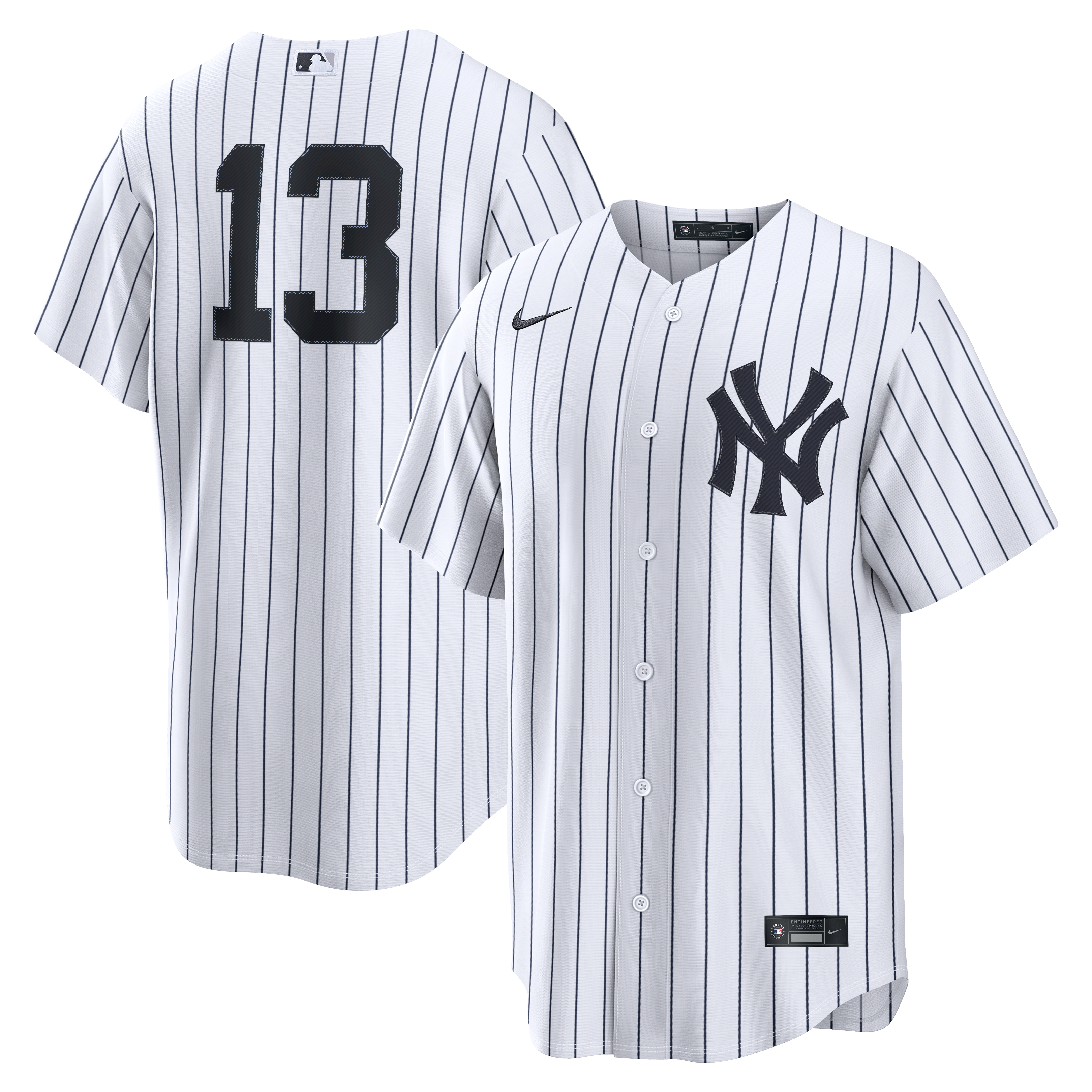 Jazz Chisholm Jr. New York Yankees Home Jersey - White