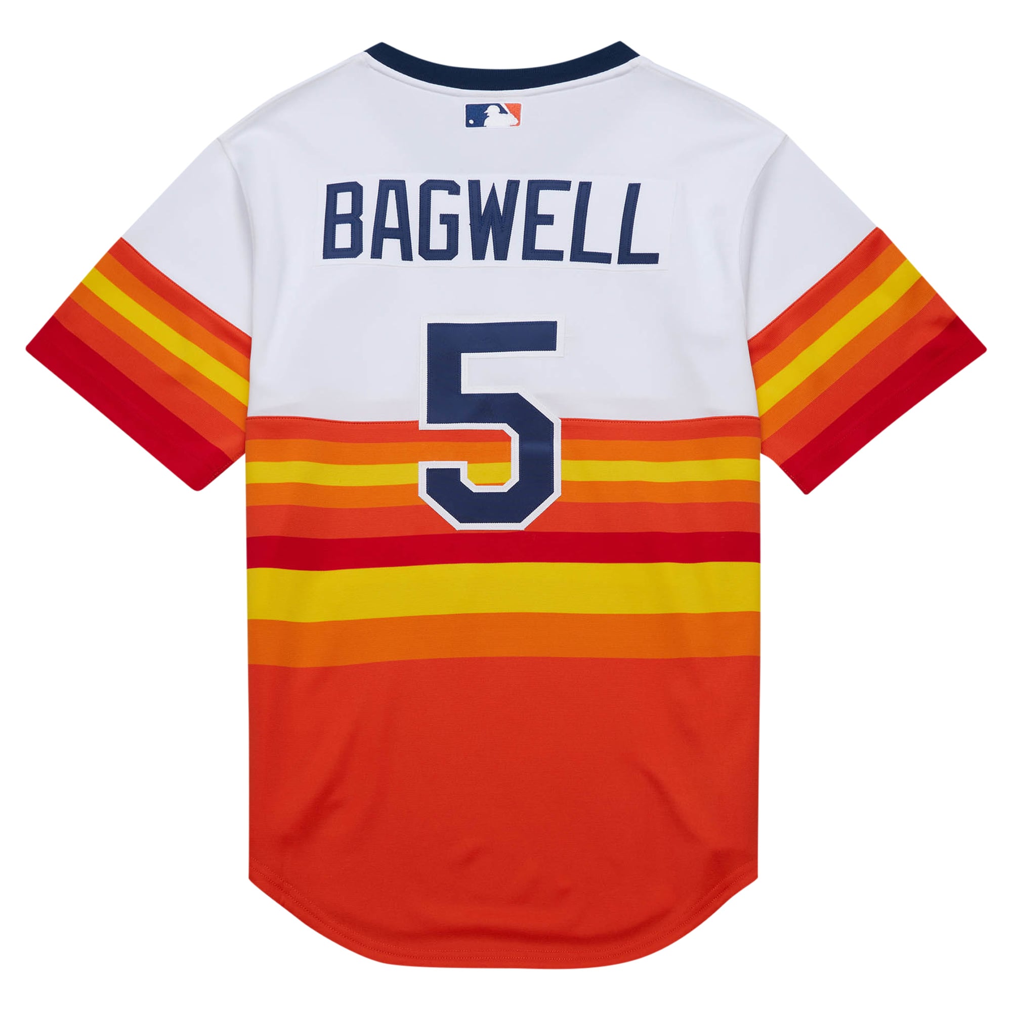 Jeff Bagwell Houston Astros 2004 Cooperstown Collection Throwback Jersey - White - Image 4