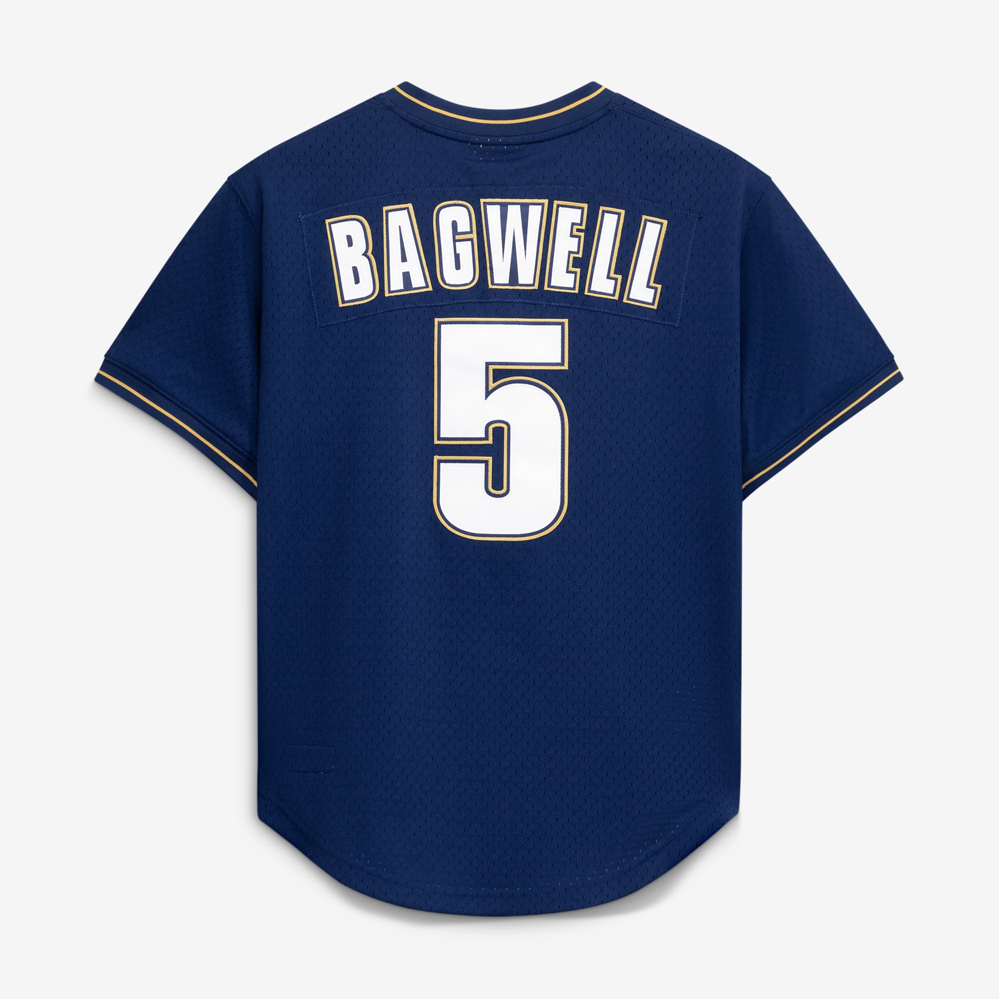 Jeff Bagwell Houston Astros Batting Practice Jersey - Navy - Image 4