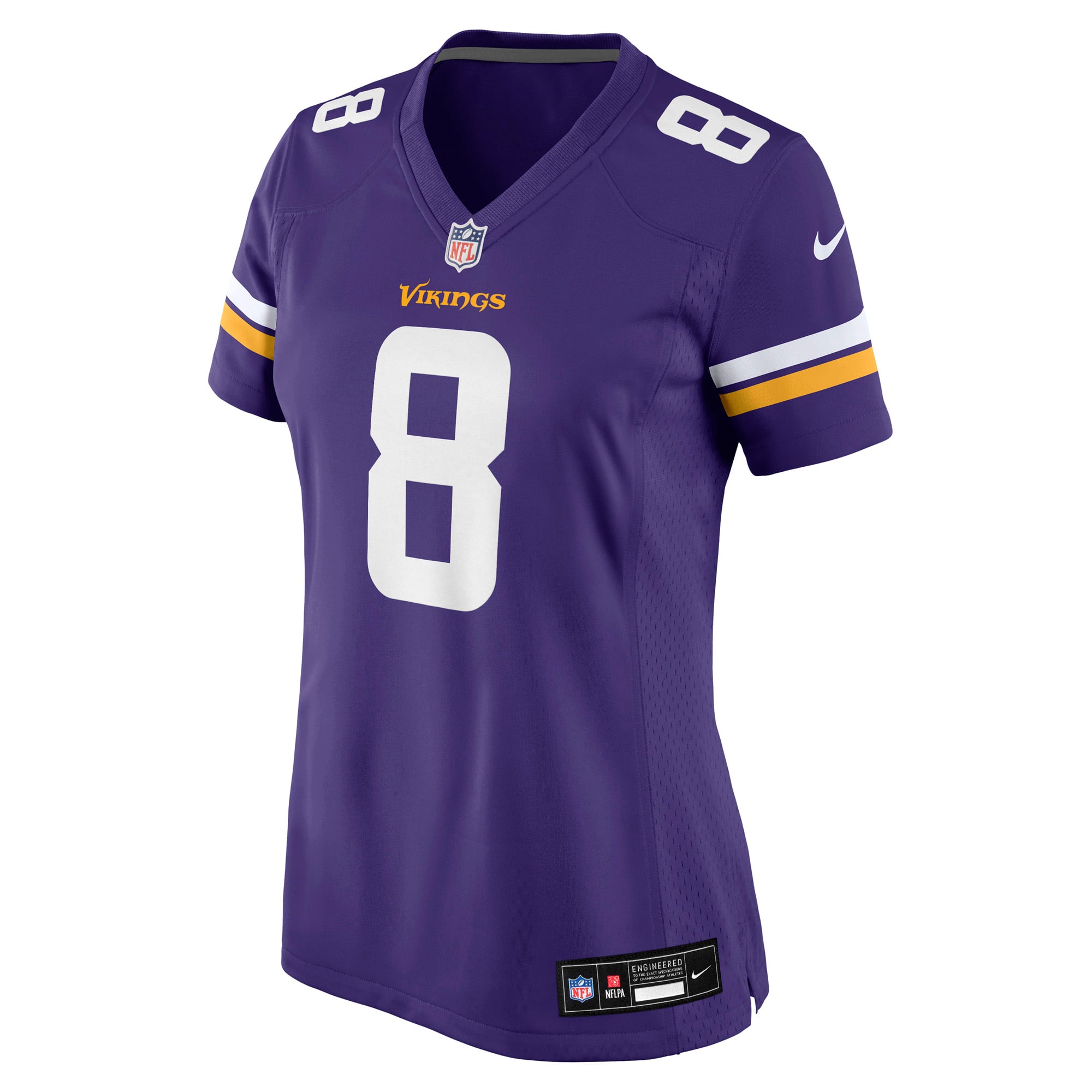 Jeff Okudah Minnesota Vikings Women's Team Game Jersey - Purple - Image 3