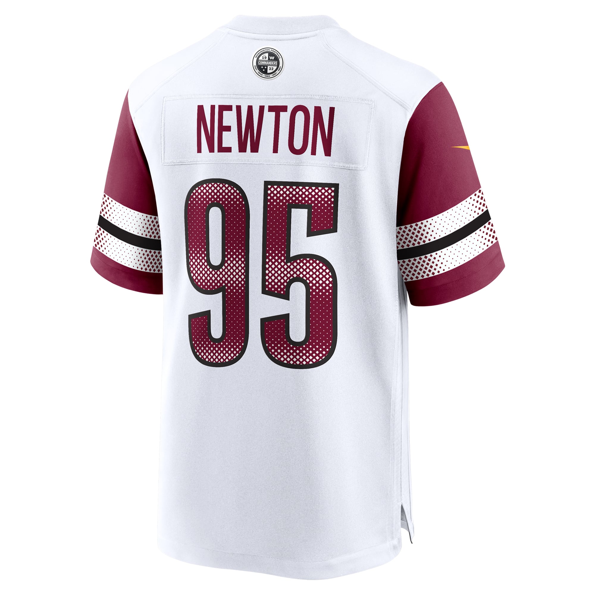 Jer'Zhan Newton Washington Commanders Game Jersey - White - Image 4