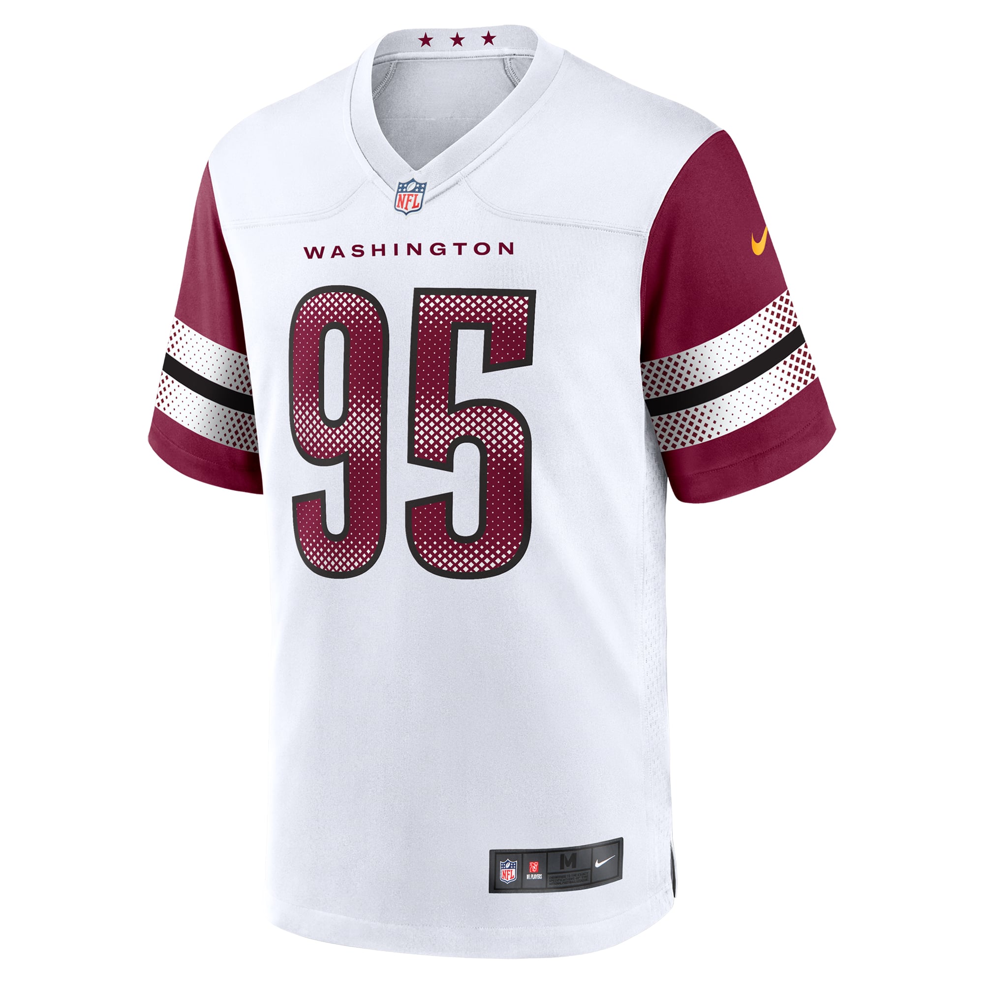 Jer'Zhan Newton Washington Commanders Game Jersey - White - Image 3
