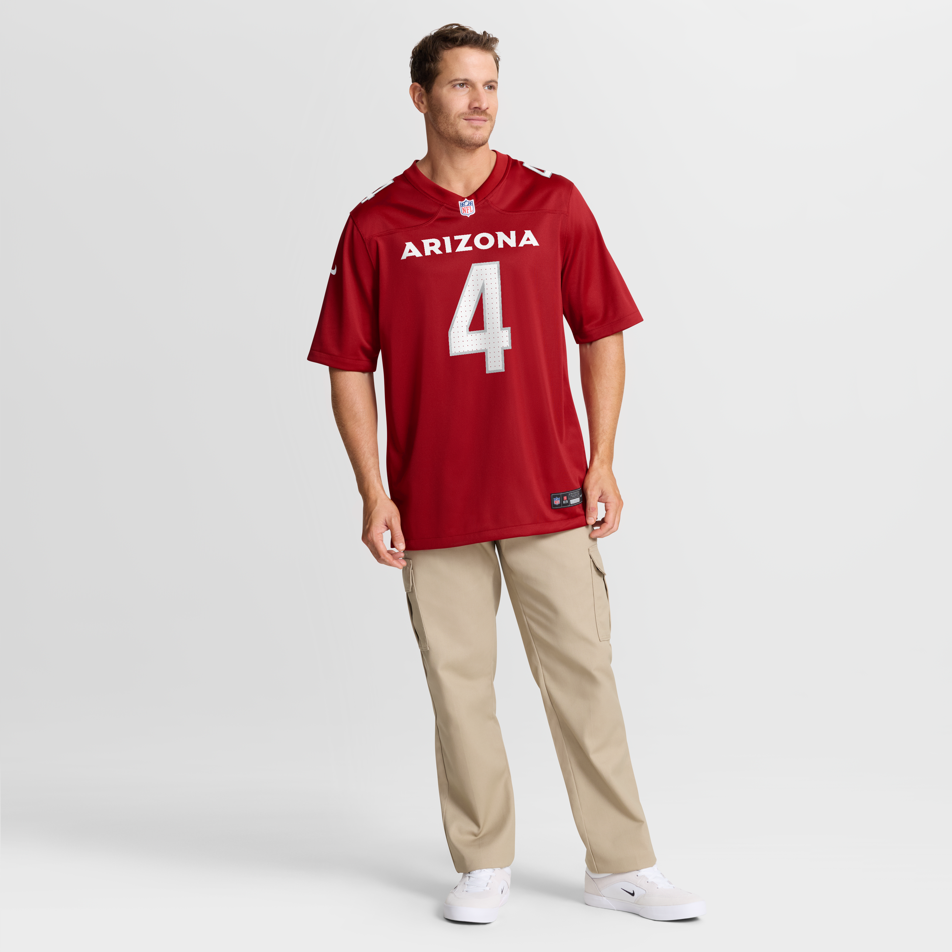 Jeremiyah Love Arizona Cardinals 2026 Draft First Round Pick No. 3 Team Game Jersey - Cardinal - Image 3