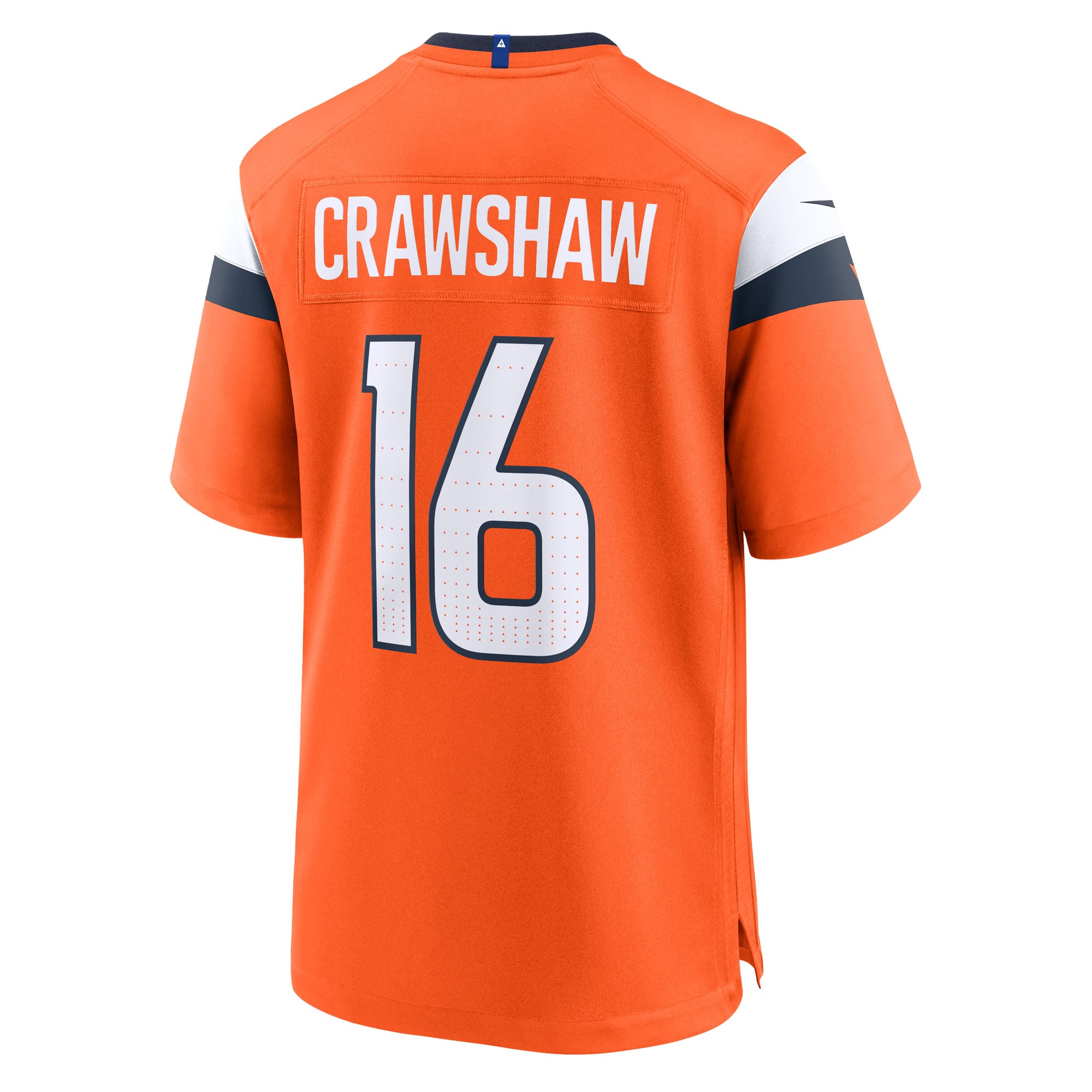 Jeremy Crawshaw Denver Broncos Team Game Jersey - Orange - Image 4
