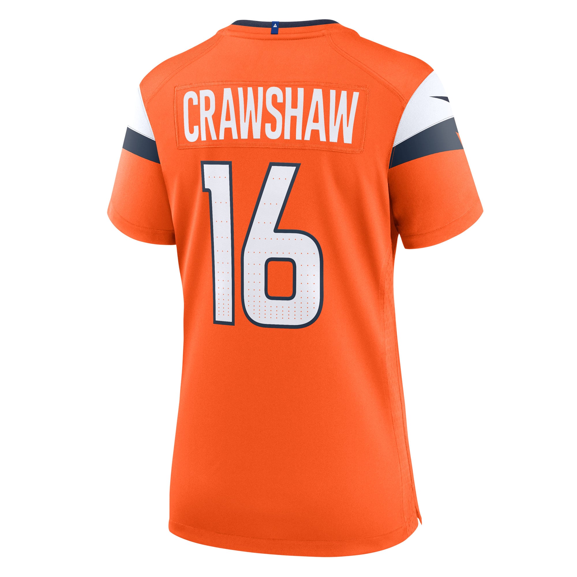 Jeremy Crawshaw Denver Broncos Women's Team Game Jersey - Orange - Image 4