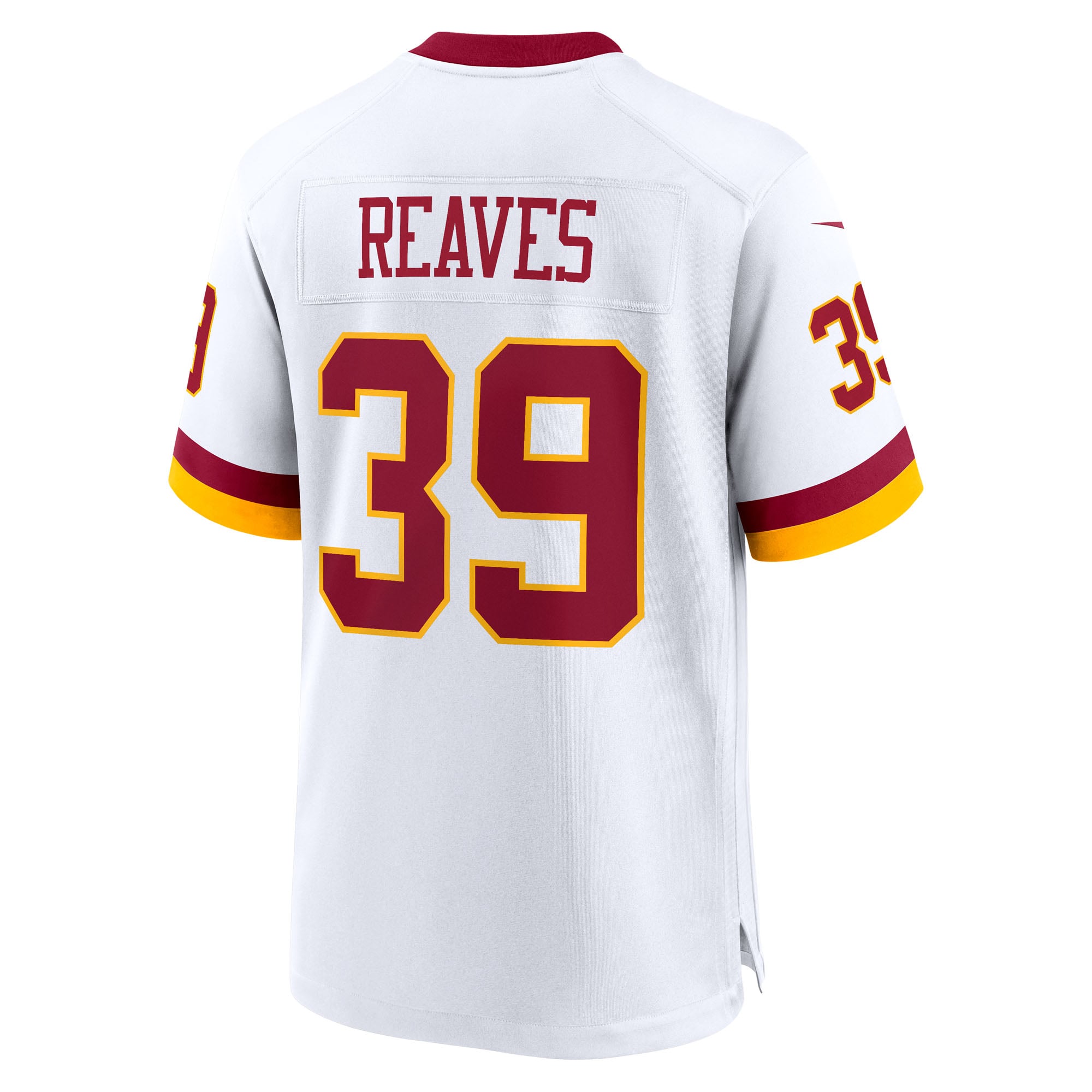 Jeremy Reaves Washington Commanders Game Jersey - White - Image 4