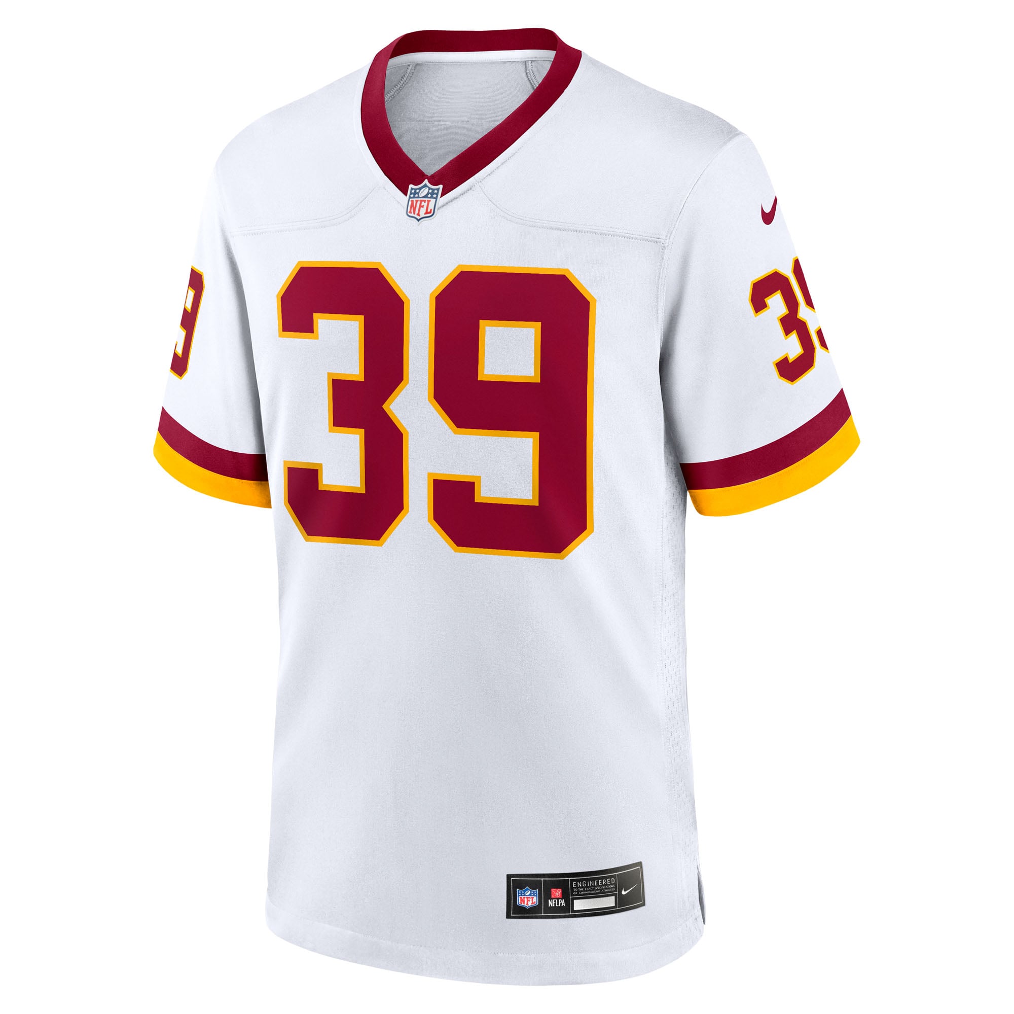 Jeremy Reaves Washington Commanders Game Jersey - White - Image 3