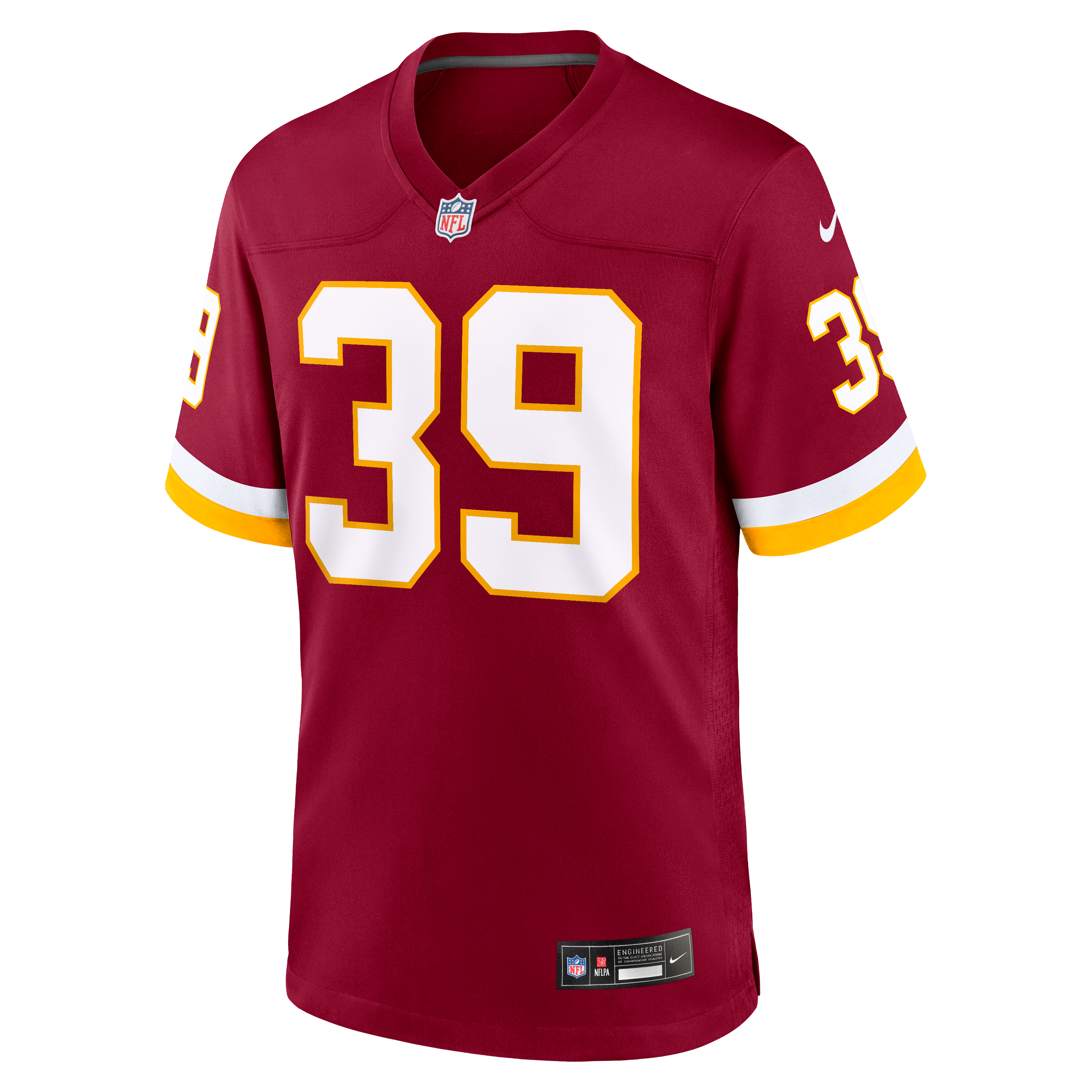 Jeremy Reaves Washington Commanders Hail Raiser Alternate Game Jersey - Burgundy - Image 3
