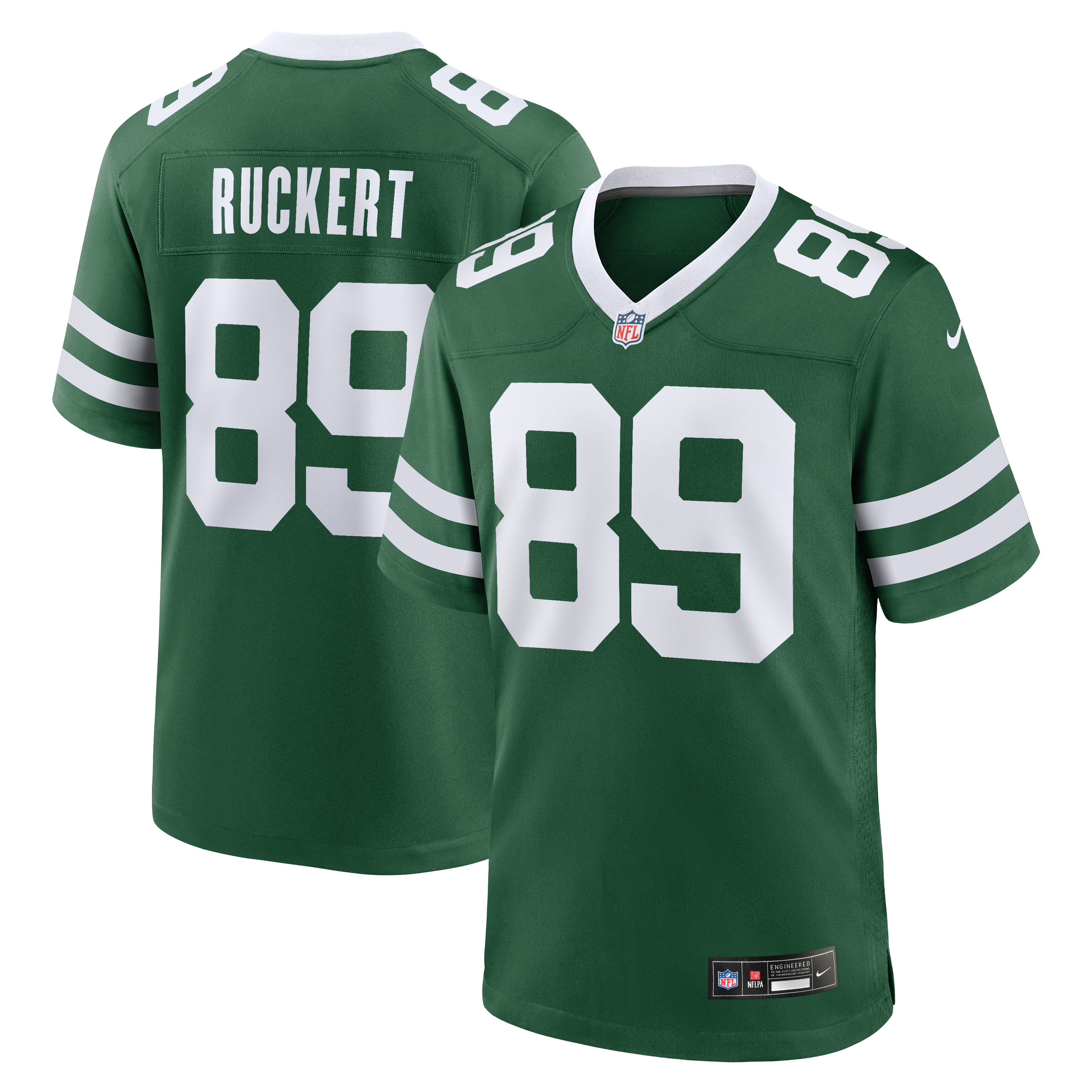 Jeremy Ruckert New York Jets Team Game Jersey - Legacy Green - Image 2