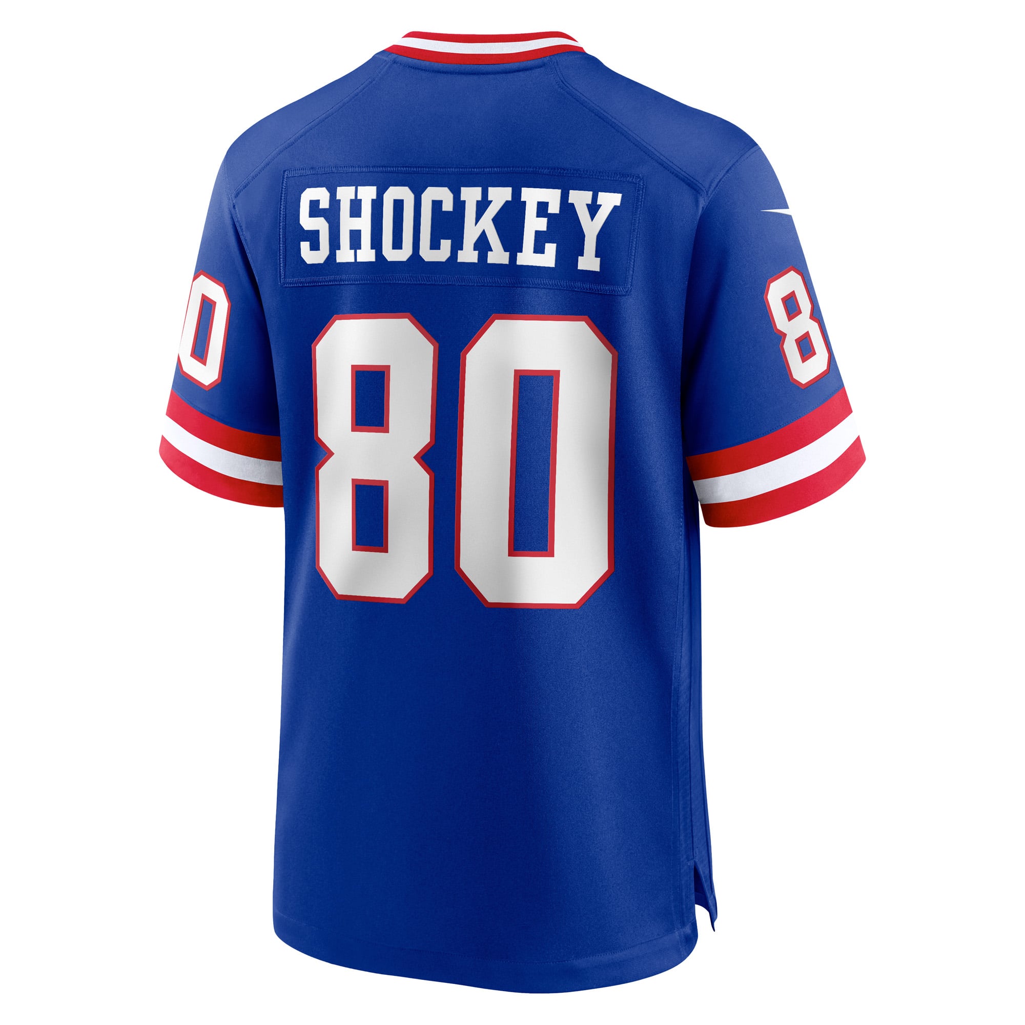 Jeremy Shockey New York Giants Retired Player Alternate Game Jersey - Royal - Image 4