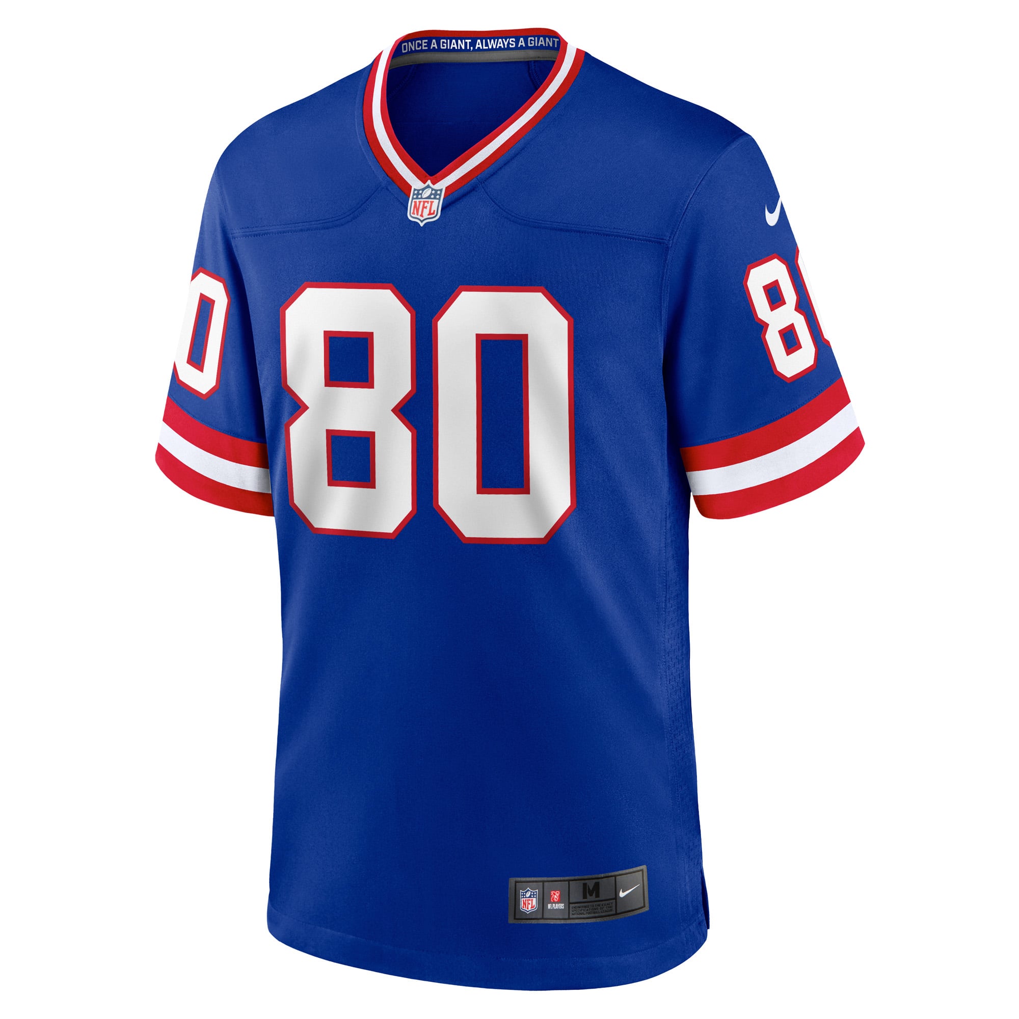 Jeremy Shockey New York Giants Retired Player Alternate Game Jersey - Royal - Image 3