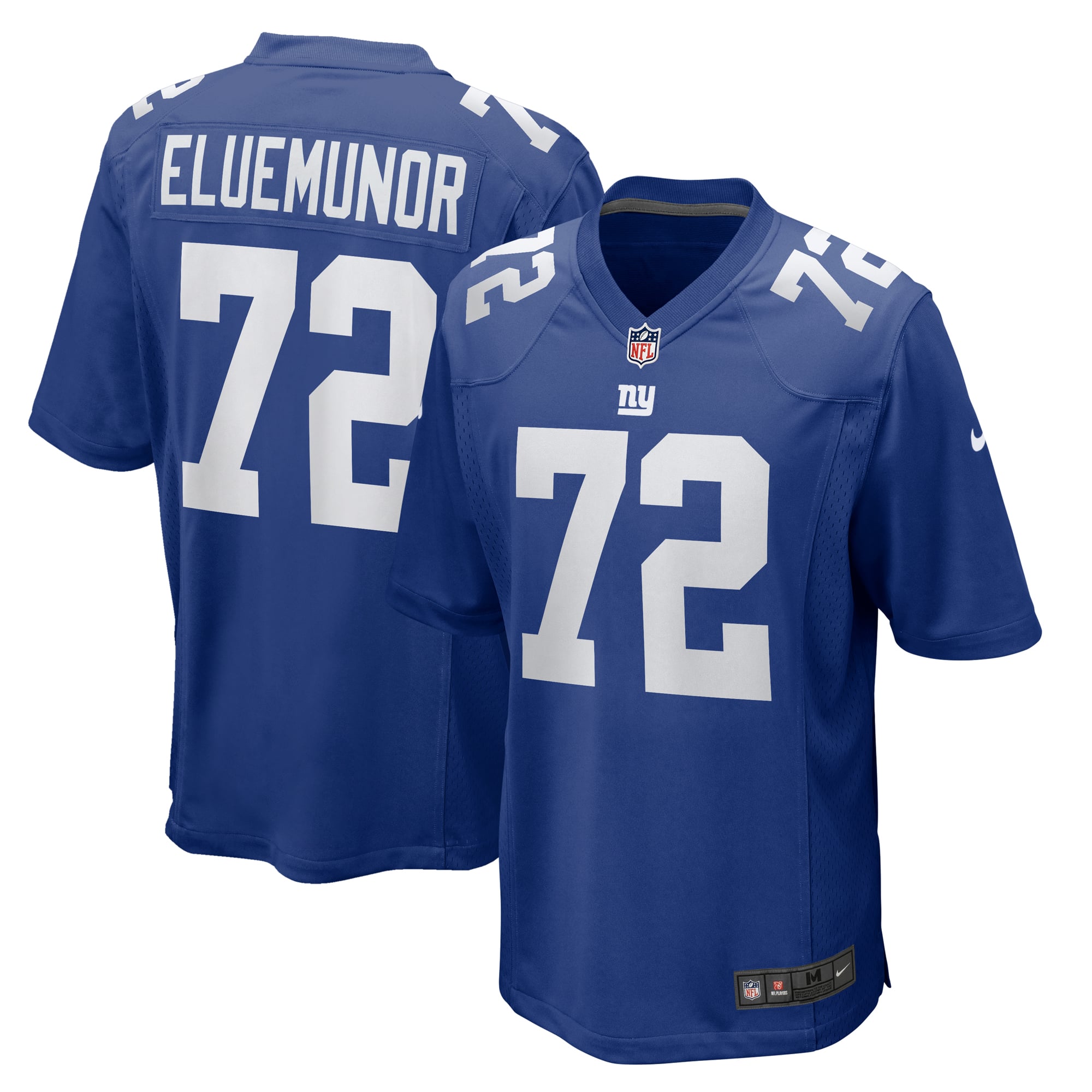 Jermaine Eluemunor New York Giants Team Game Jersey - Royal - Image 2