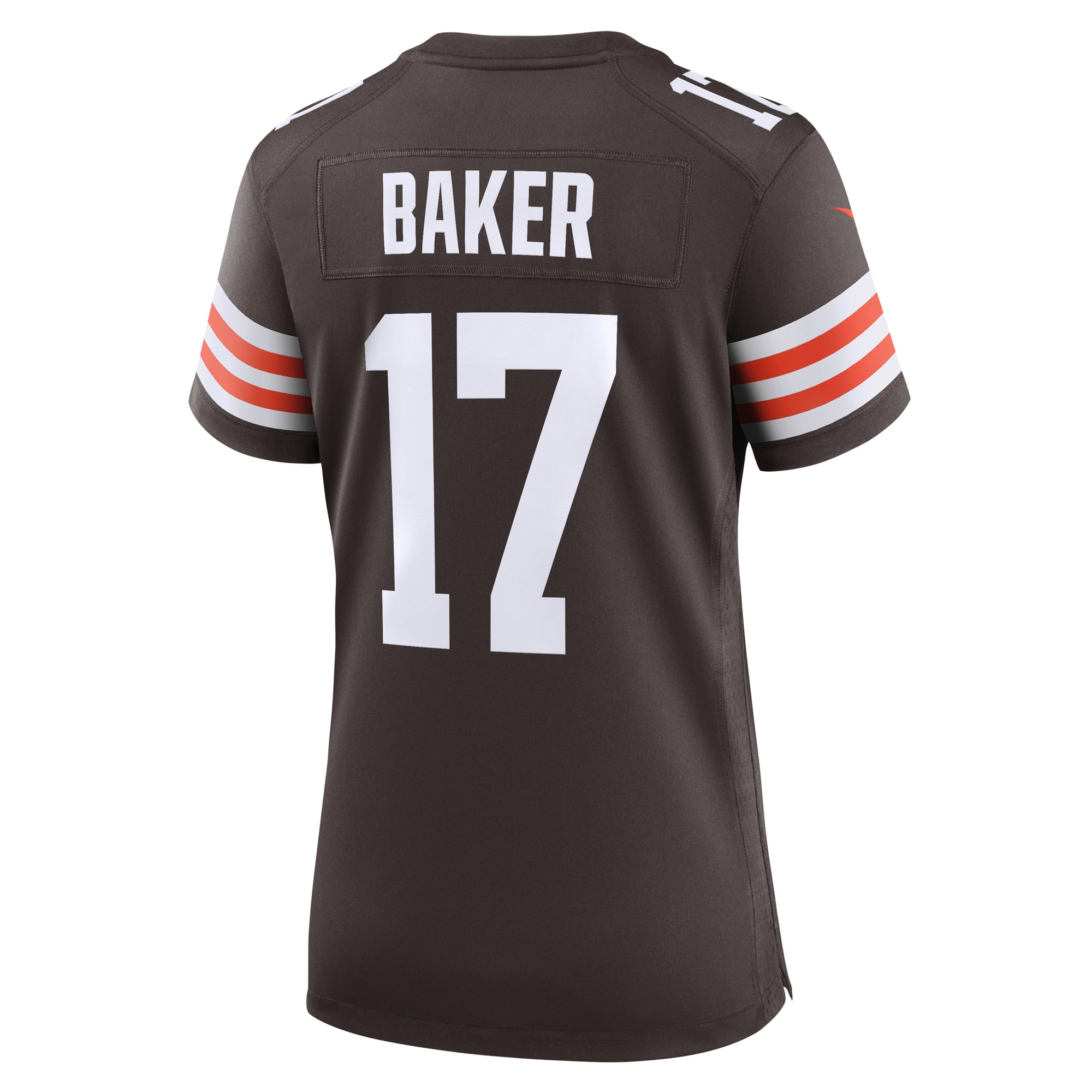 Jerome Baker Cleveland Browns Women's Team Game Jersey - Brown - Image 4