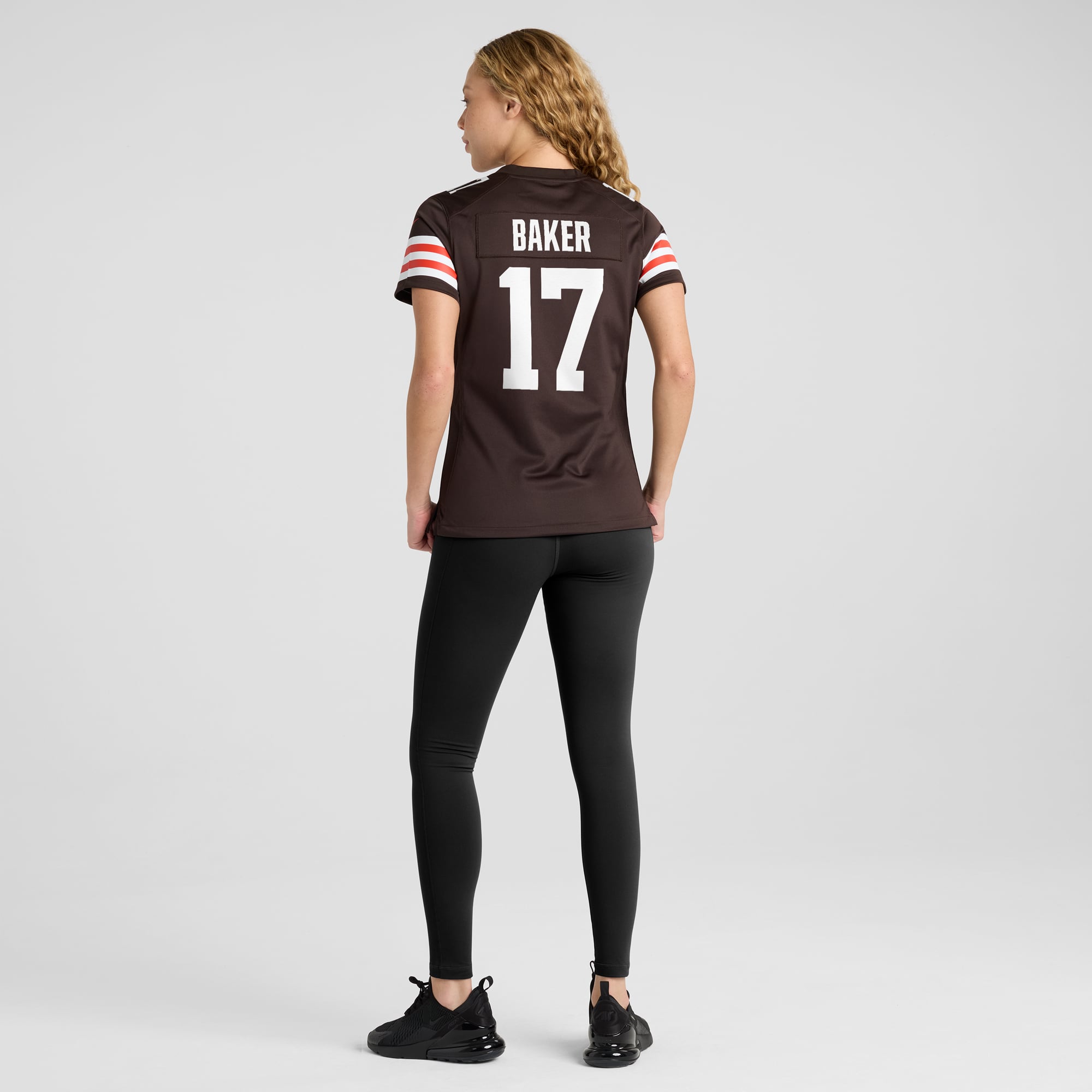 Jerome Baker Cleveland Browns Women's Team Game Jersey - Brown - Image 6