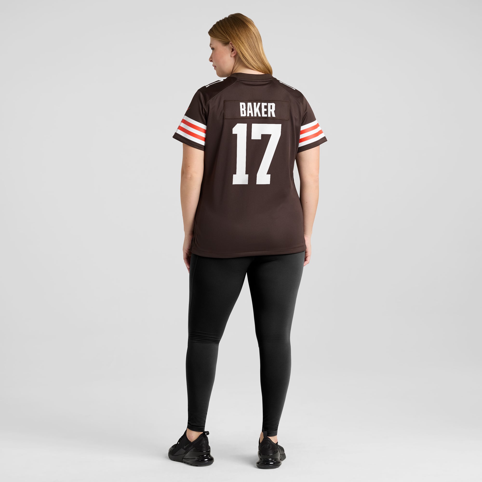 Jerome Baker Cleveland Browns Women's Team Game Jersey - Brown - Image 8