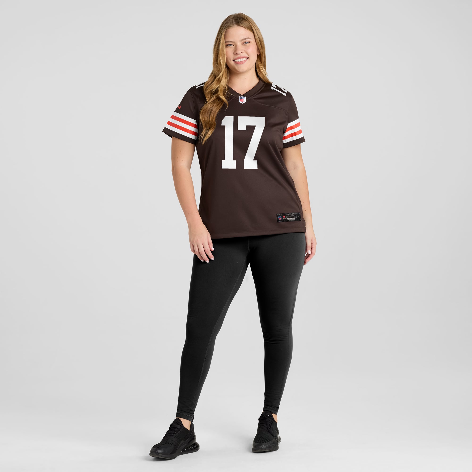 Jerome Baker Cleveland Browns Women's Team Game Jersey - Brown - Image 7