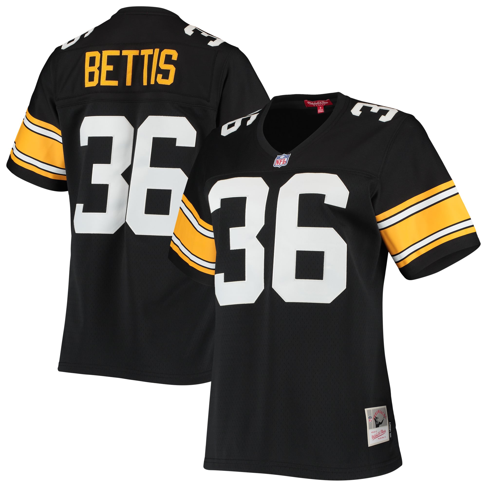 Jerome Bettis Pittsburgh Steelers Women's 1996 Legacy Jersey - Black