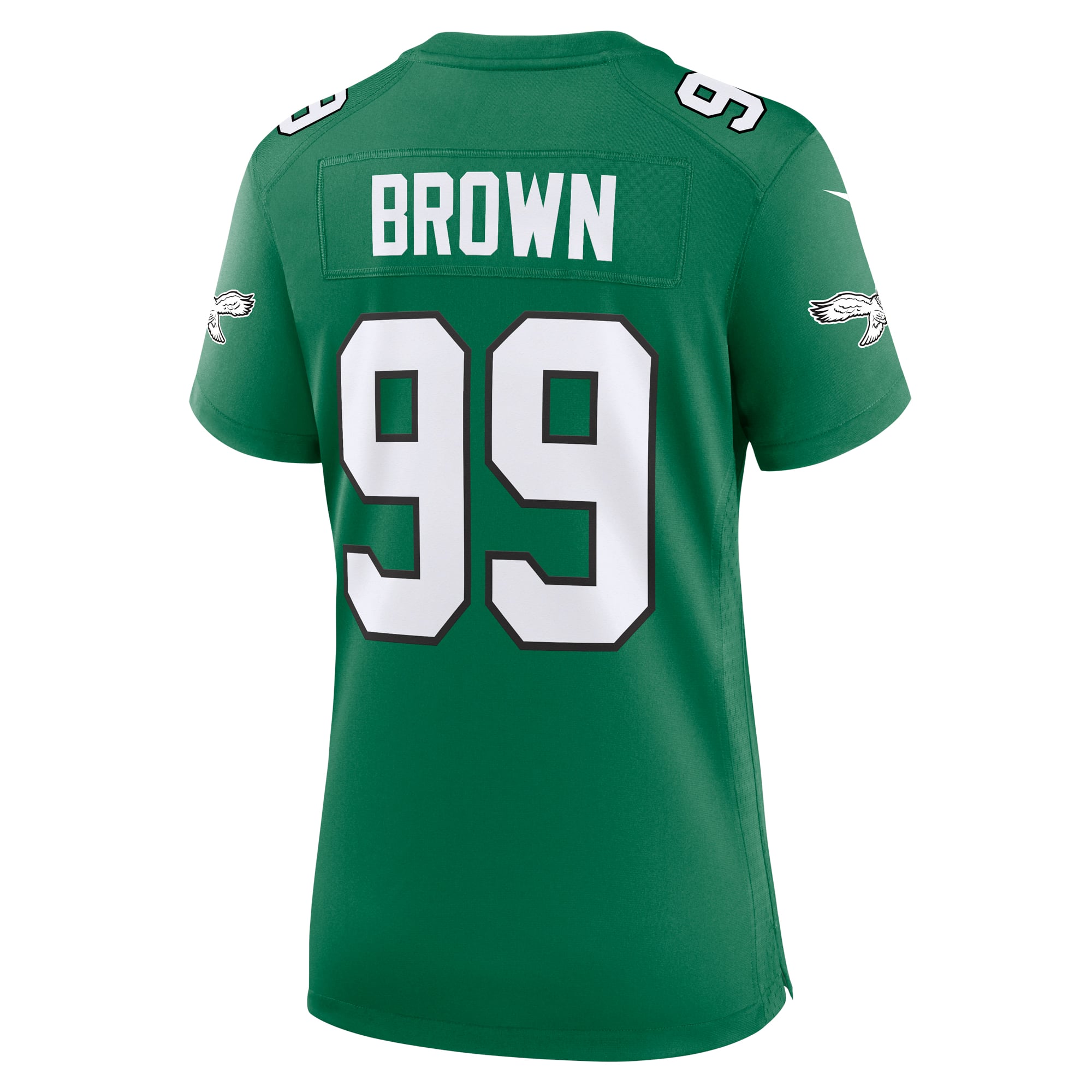 Jerome Brown Philadelphia Eagles Women's Alternate Game Jersey - Kelly Green - Image 4