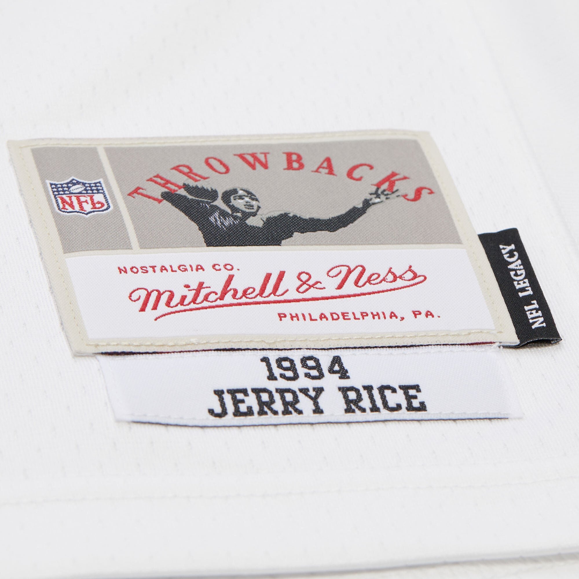 Jerry Rice San Francisco 49ers 1994 Legacy Jersey - White - Image 6