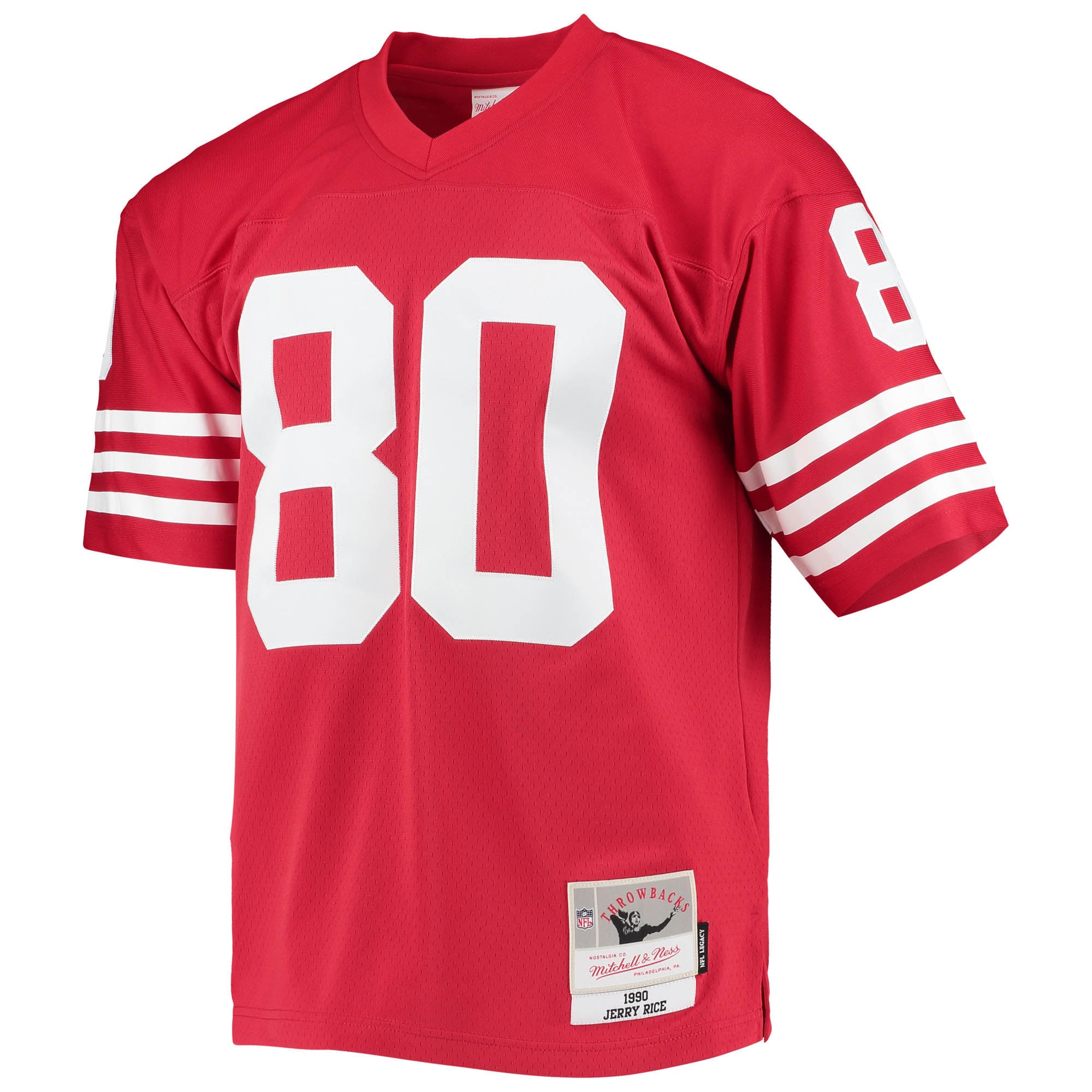 Jerry Rice San Francisco 49ers Legacy Jersey - Scarlet - Image 3