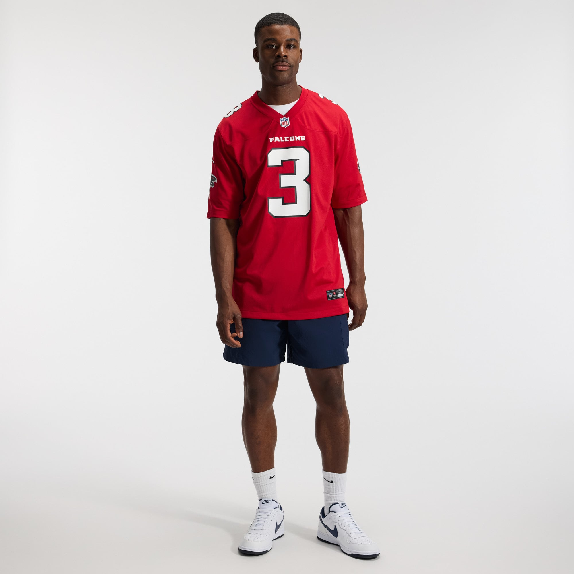 Jessie Bates III Atlanta Falcons Game Jersey - Red - Image 6